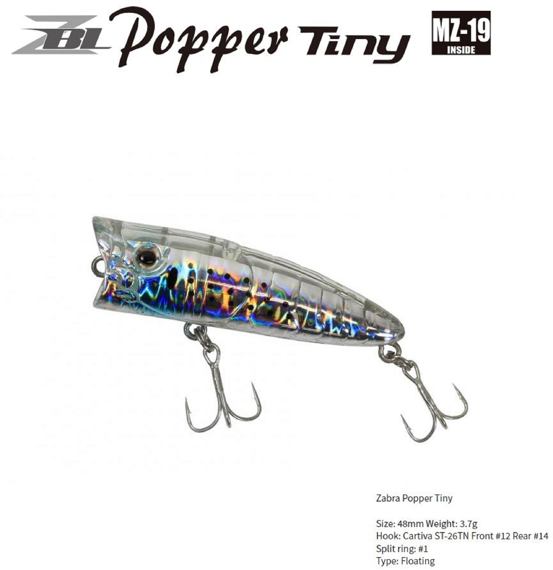 Zipbaits ZBL Popper Tiny 48mm Floating Lure 268 (5293)