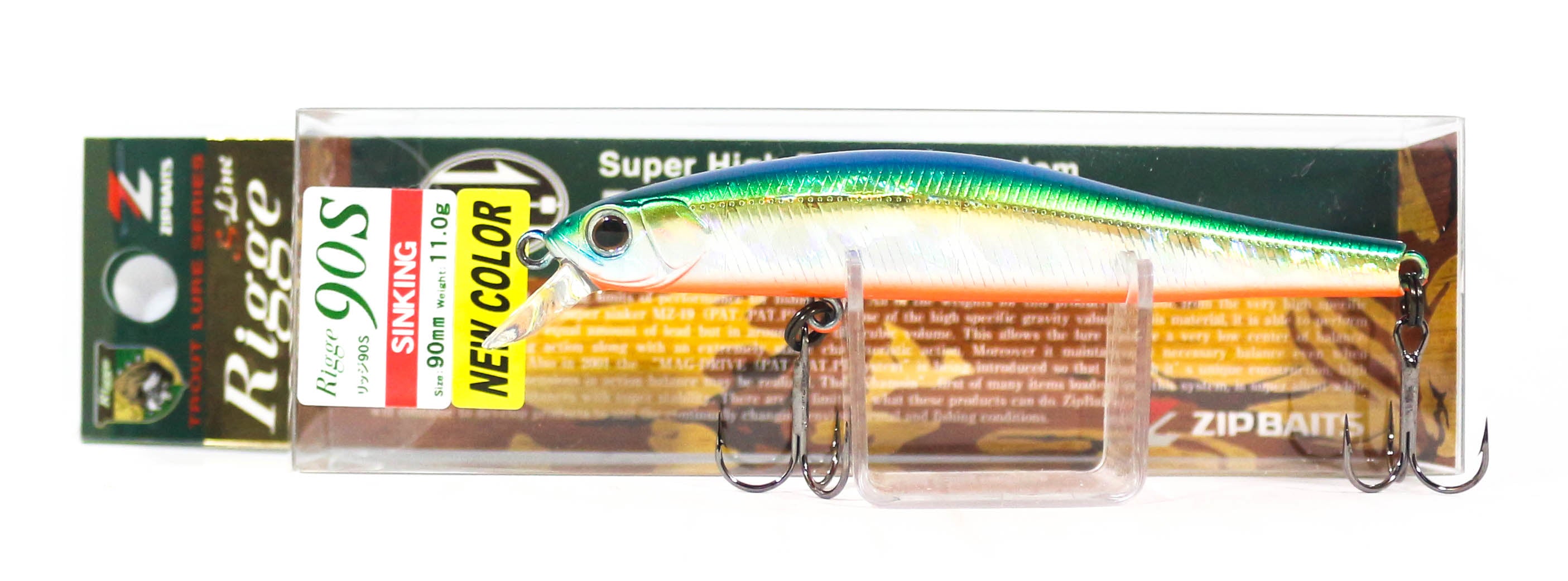 Zipbaits Rigge 90S Sinking Lure L-128 (9313)