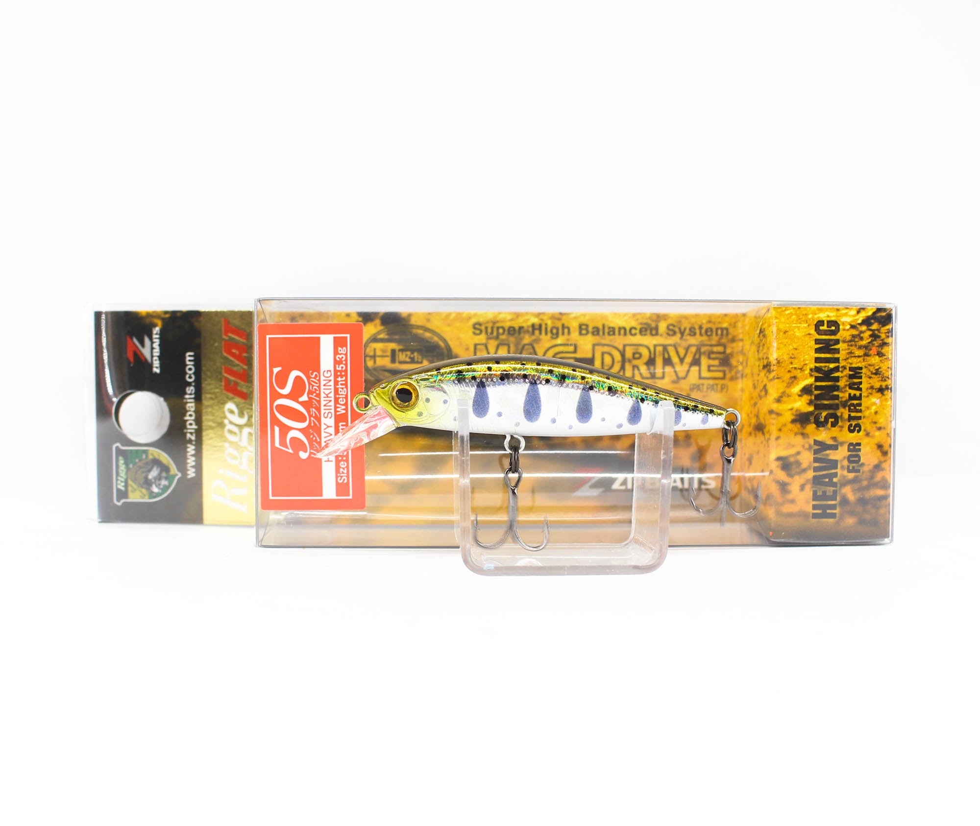 Zipbaits Rigge Flat Heavy 50S Sinking Lure 810 (4089)