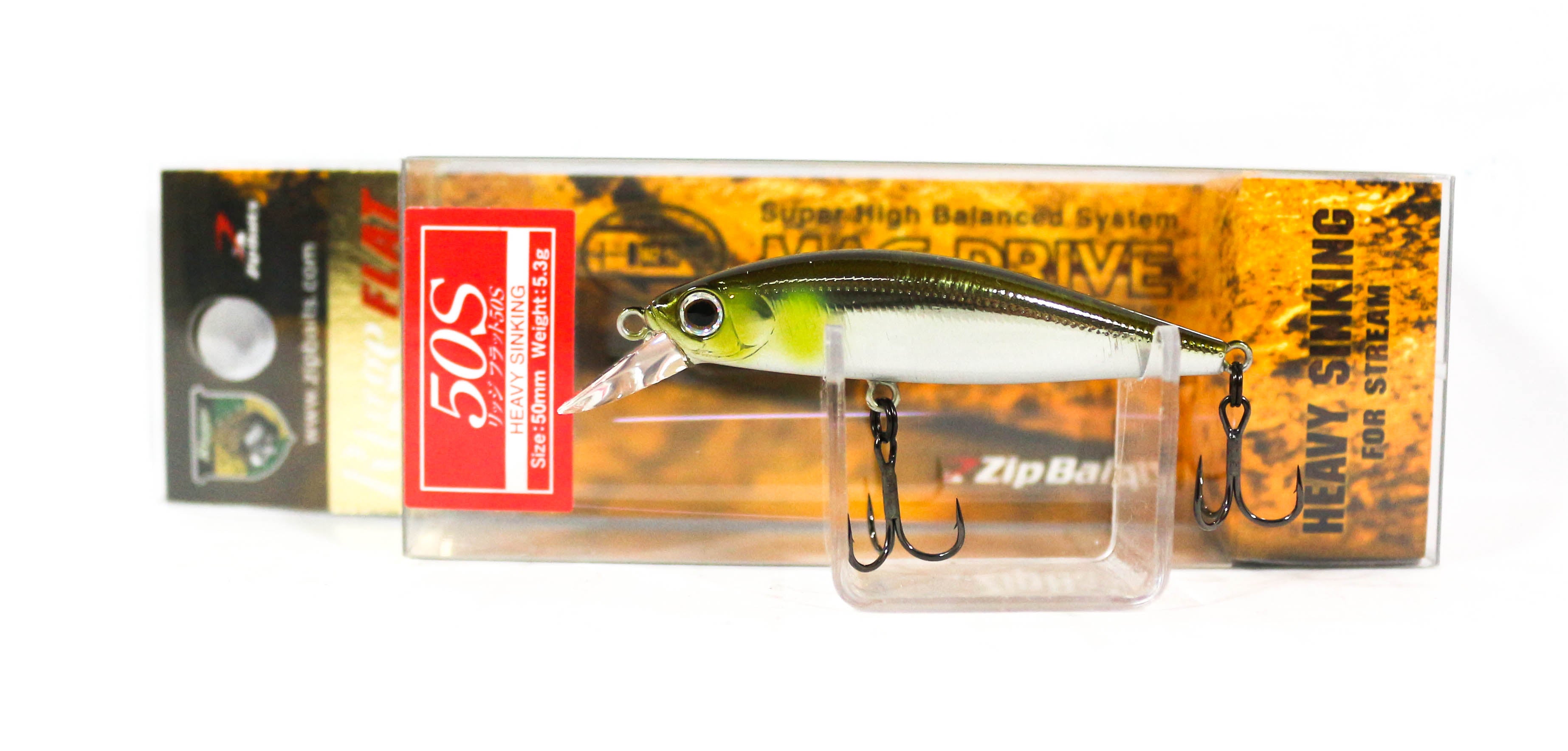 Zipbaits Rigge Flat Heavy 50S Sinking Lure 820 (4096)