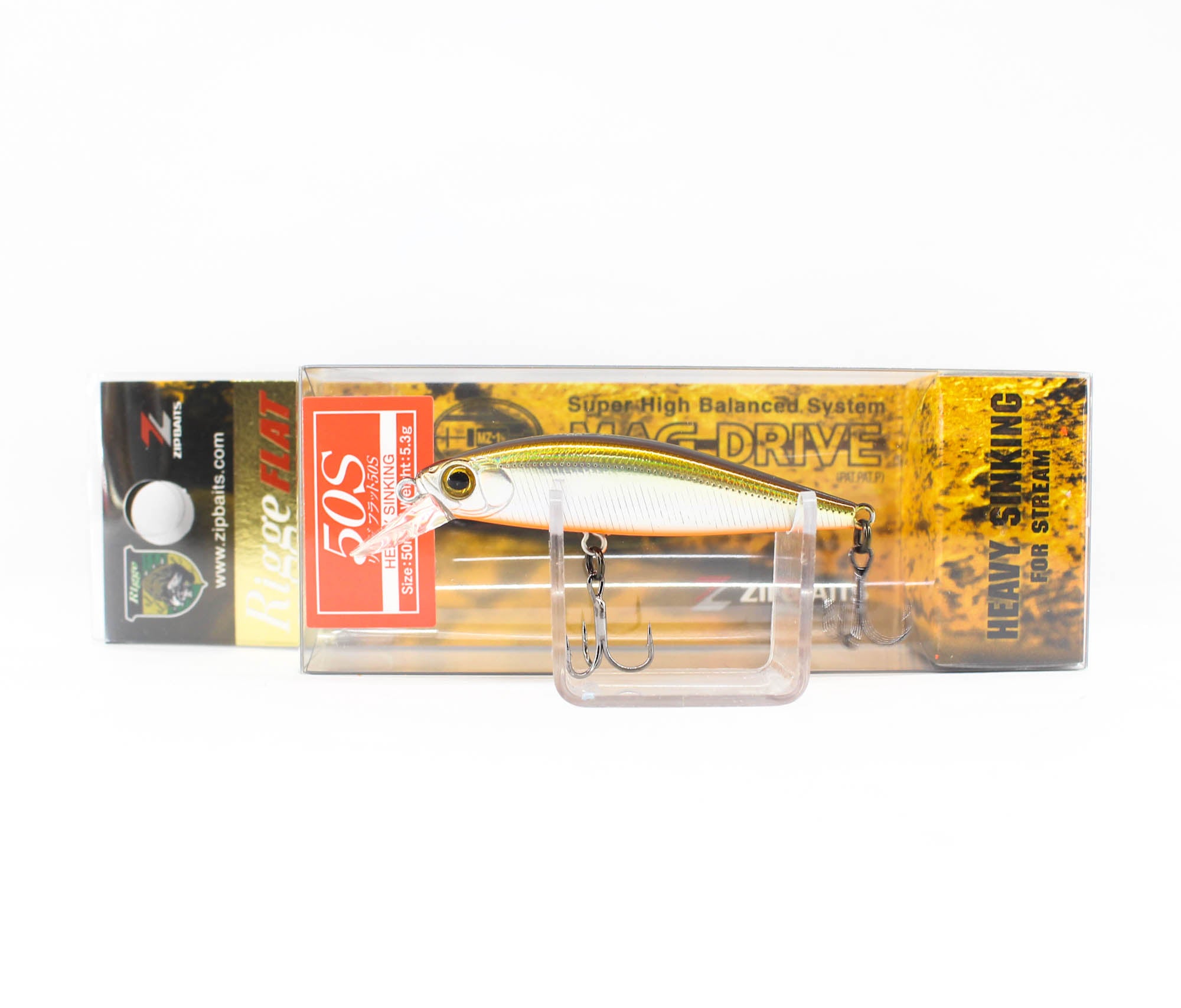 Zipbaits Rigge Flat Heavy 50S Sinking Lure 223 (4157)