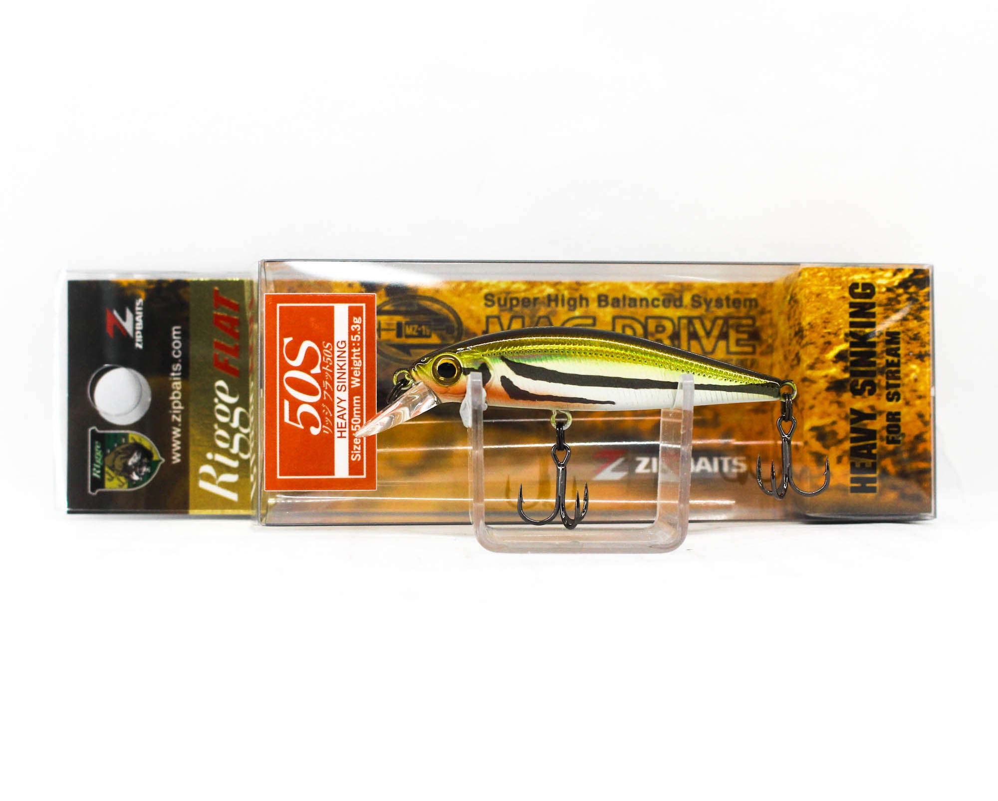 Zipbaits Rigge Flat Heavy 50S Sinking Lure 451 (4201)