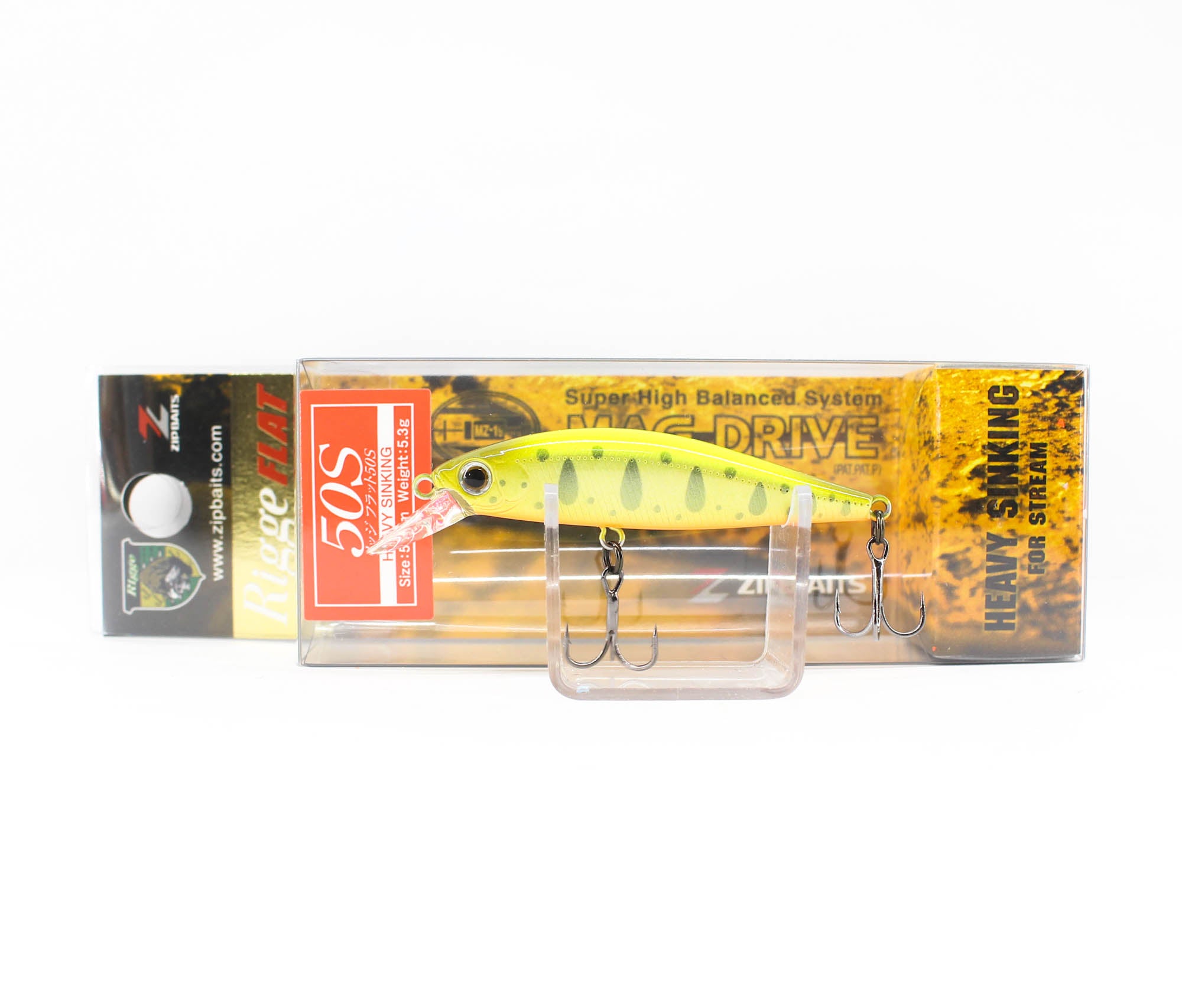 Zipbaits Rigge Flat Heavy 50S Sinking Lure 291 (4515)