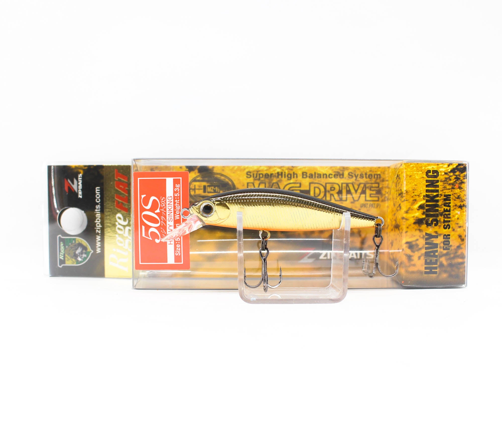 Zipbaits Rigge Flat Heavy 50S Sinking Lure 447 (4621)