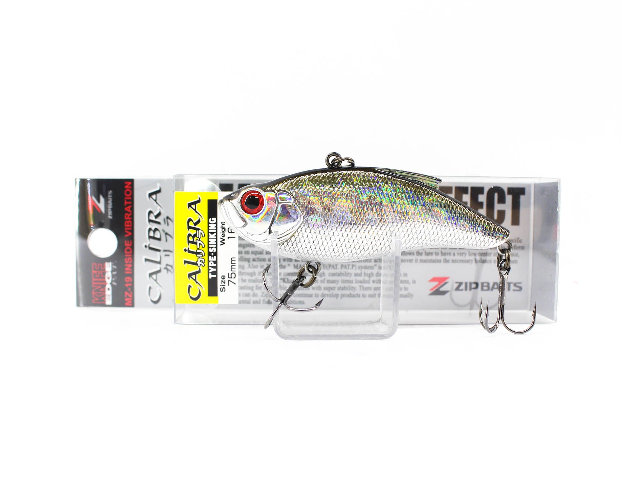 Zipbaits Calibra 75 Vibration Sinking Lure 510R (6095)
