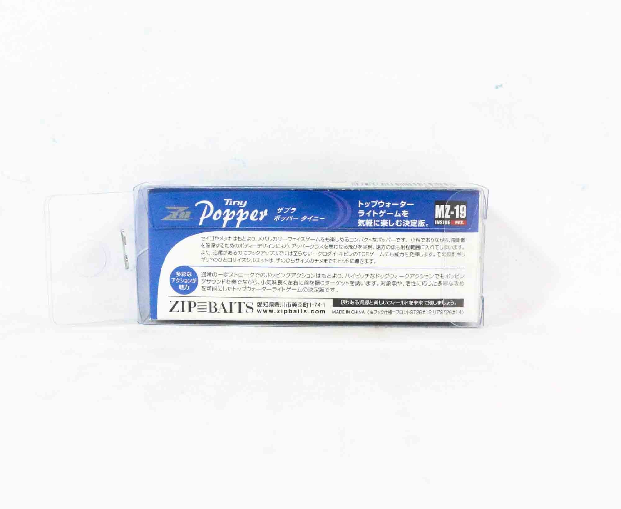Sale Zipbaits ZBL Popper Tiny 48mm Floating Lure 566 (8020)