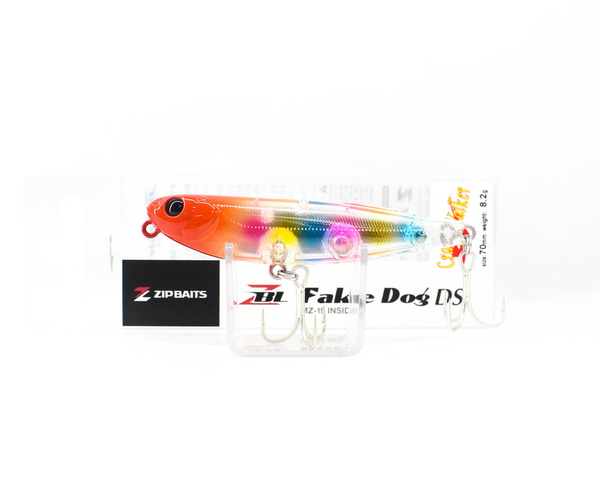 Zipbaits ZBL Fakie Dog DS Crazy Walker 70mm Floating Lure 453 (9249)