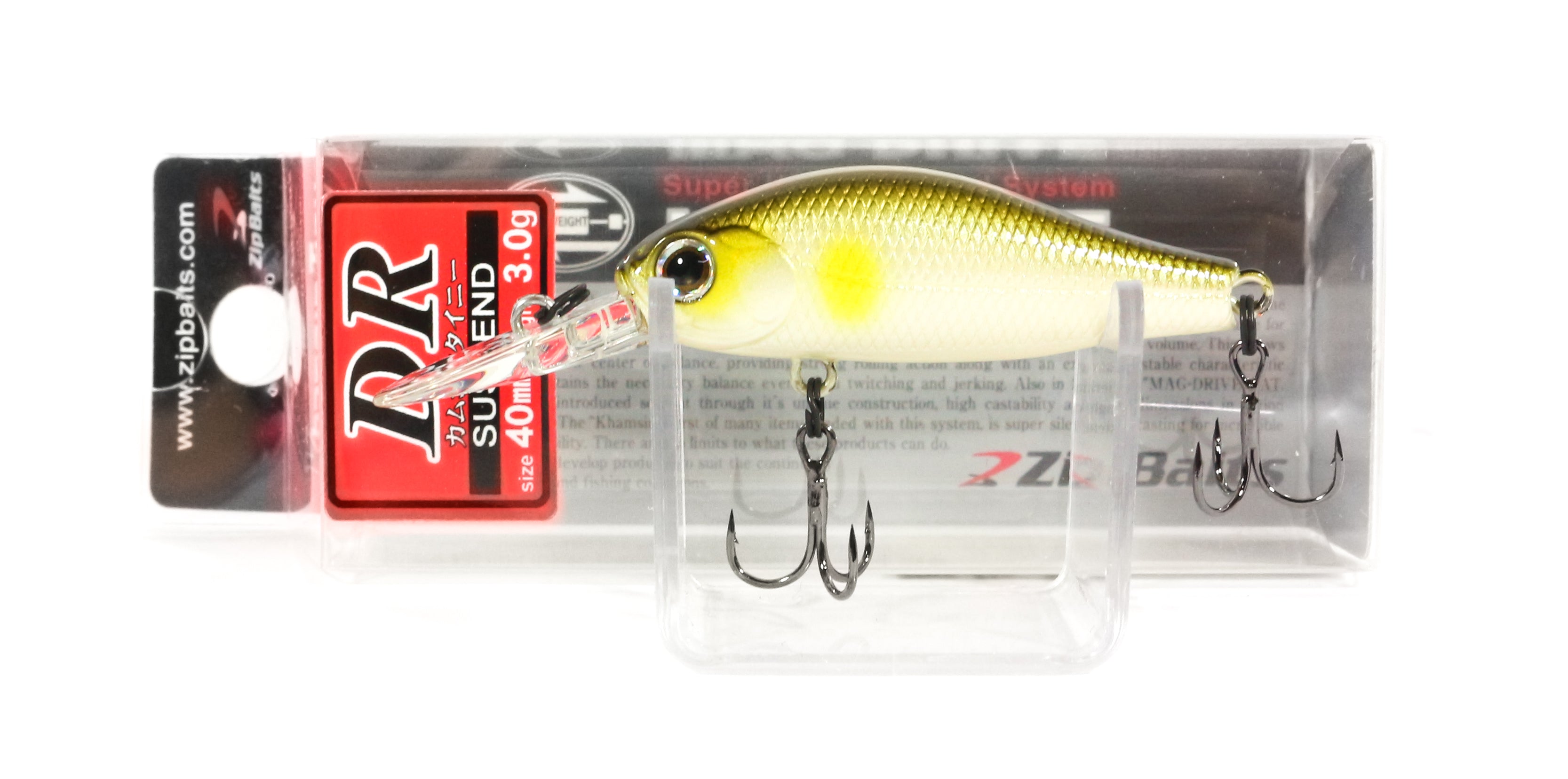 Zipbaits Khamsin Tiny DR 40mm Suspend Lure 010S (9071)