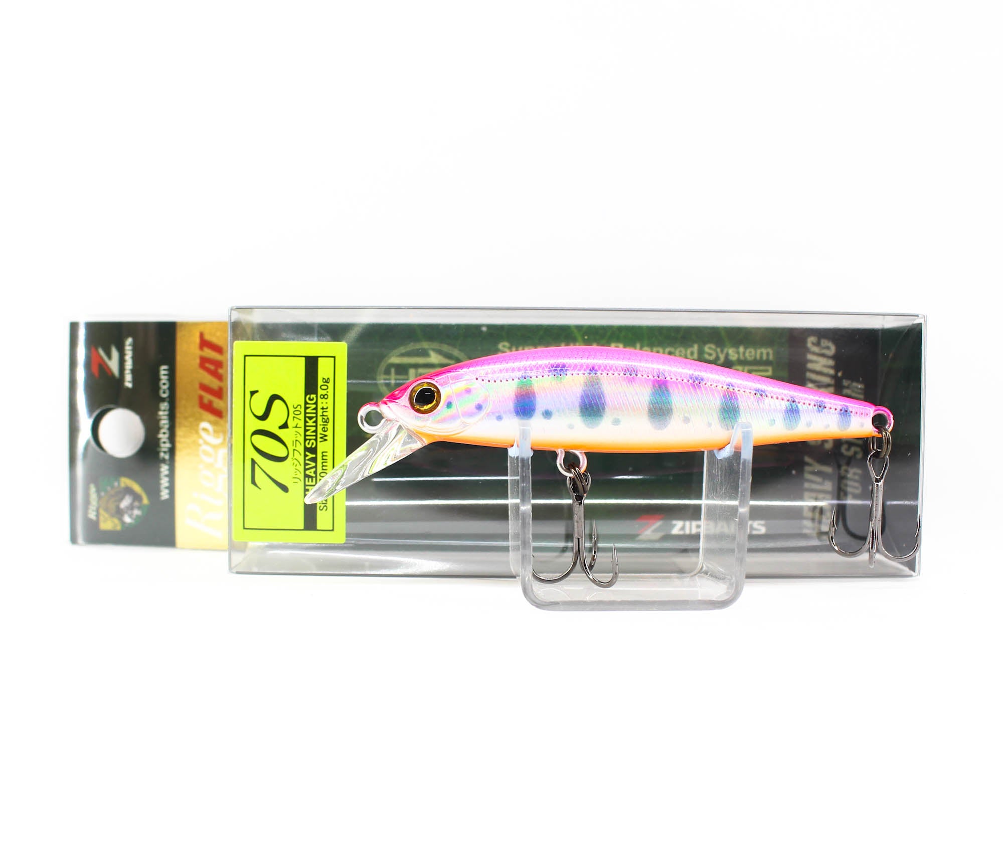 Zipbaits Rigge Flat Heavy 70S Sinking Lure 486 (4339)