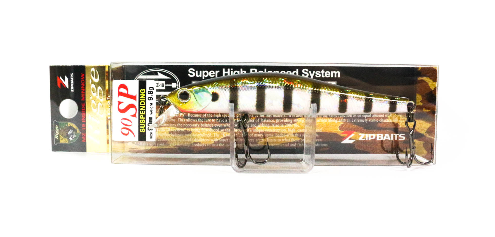 Zipbaits Rigge 90 SP SR Suspend Lure 509 (8247)