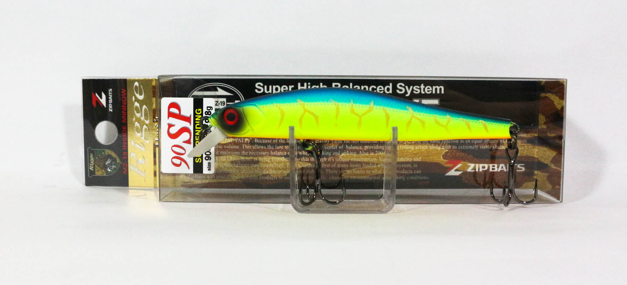 Zipbaits Rigge 90 SP SR Suspend Lure 2002 (8384)