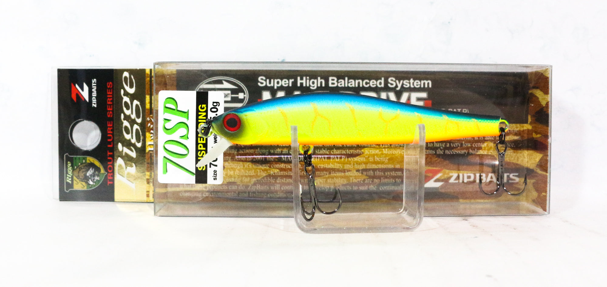Zipbaits Rigge 70SP Suspend Lure 2002 (2589)