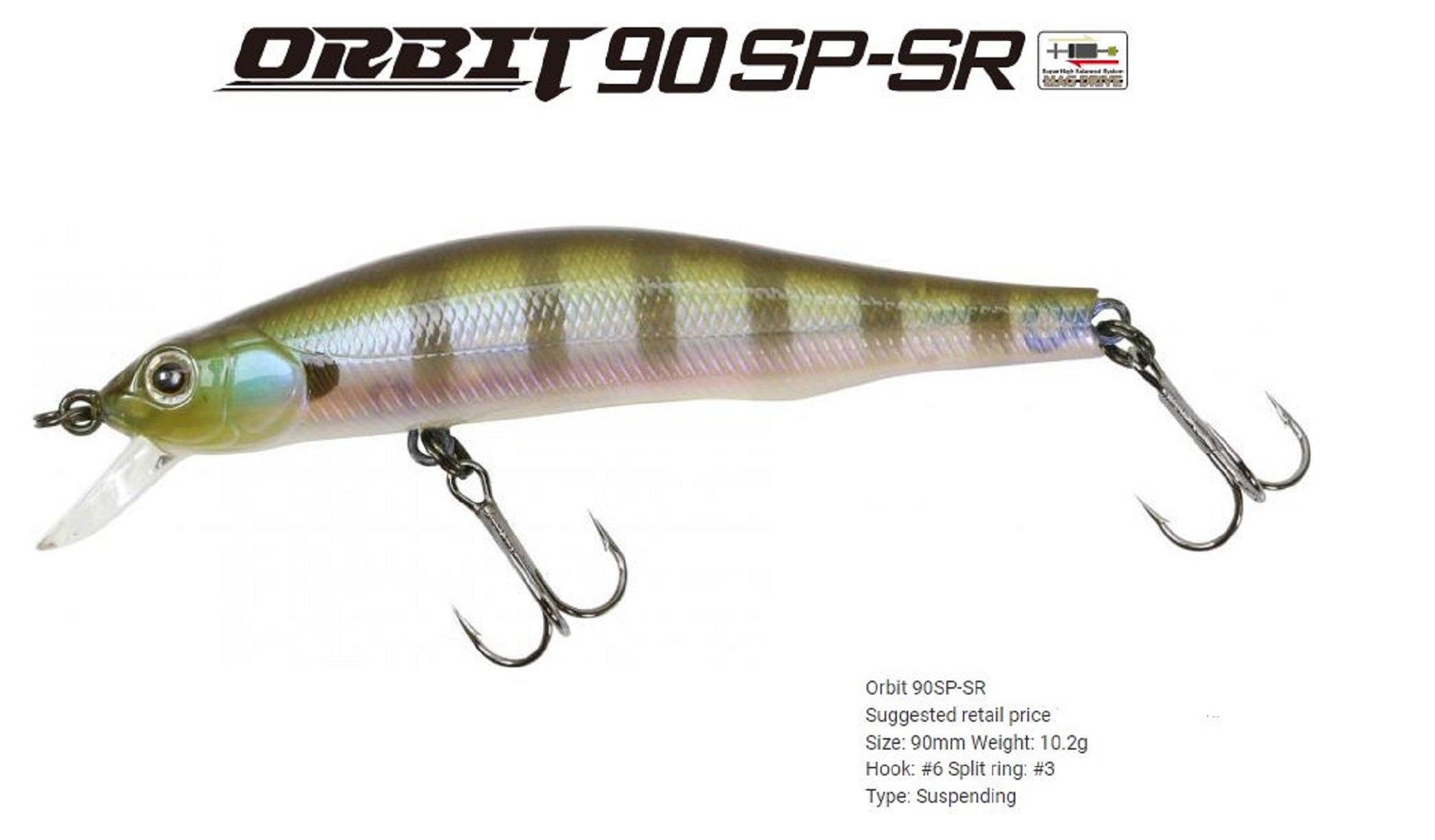 Zipbaits Orbit 90 SP SR Suspend Lure 995 (3331)