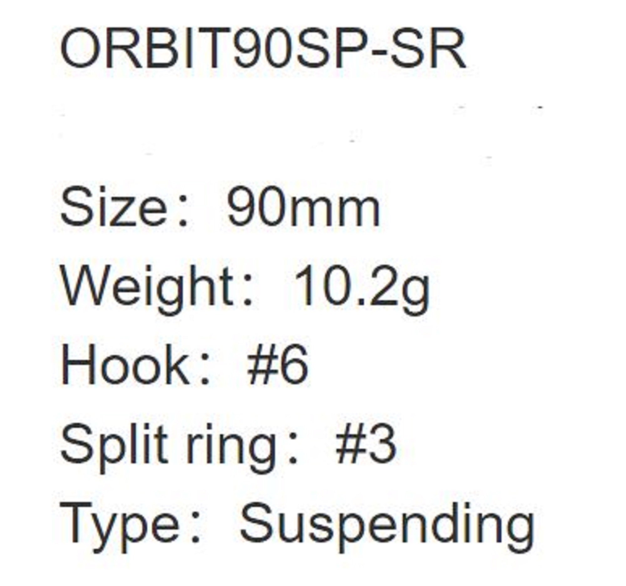 Zipbaits Orbit 90 SP SR Suspend Lure 979 (3478)