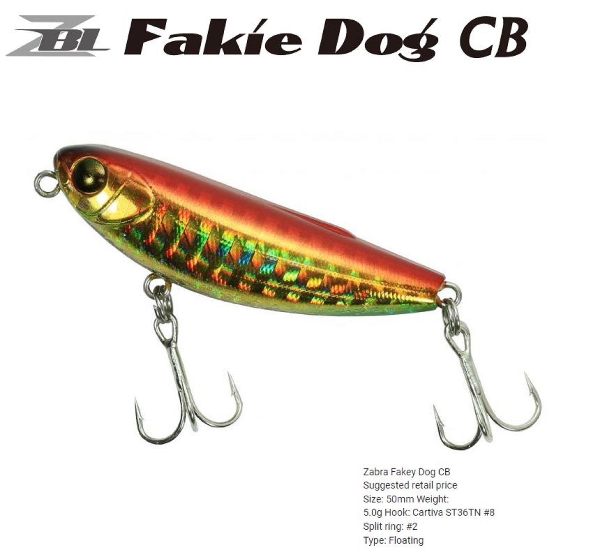 Zipbaits ZBL Fakie Dog Crazy Bee PP 50mm Floating Lure PP567 (0025)