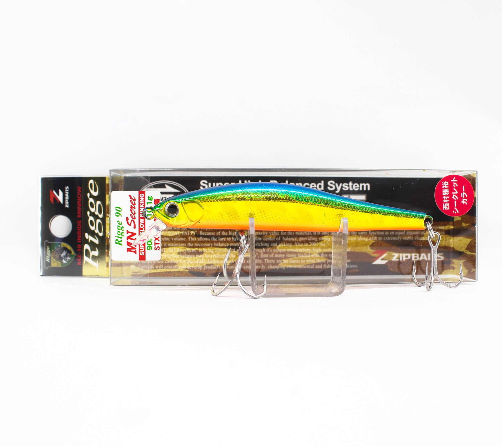 Zipbaits Rigge 90 MN Secret Slow Sinking Lure L-129 (3025)