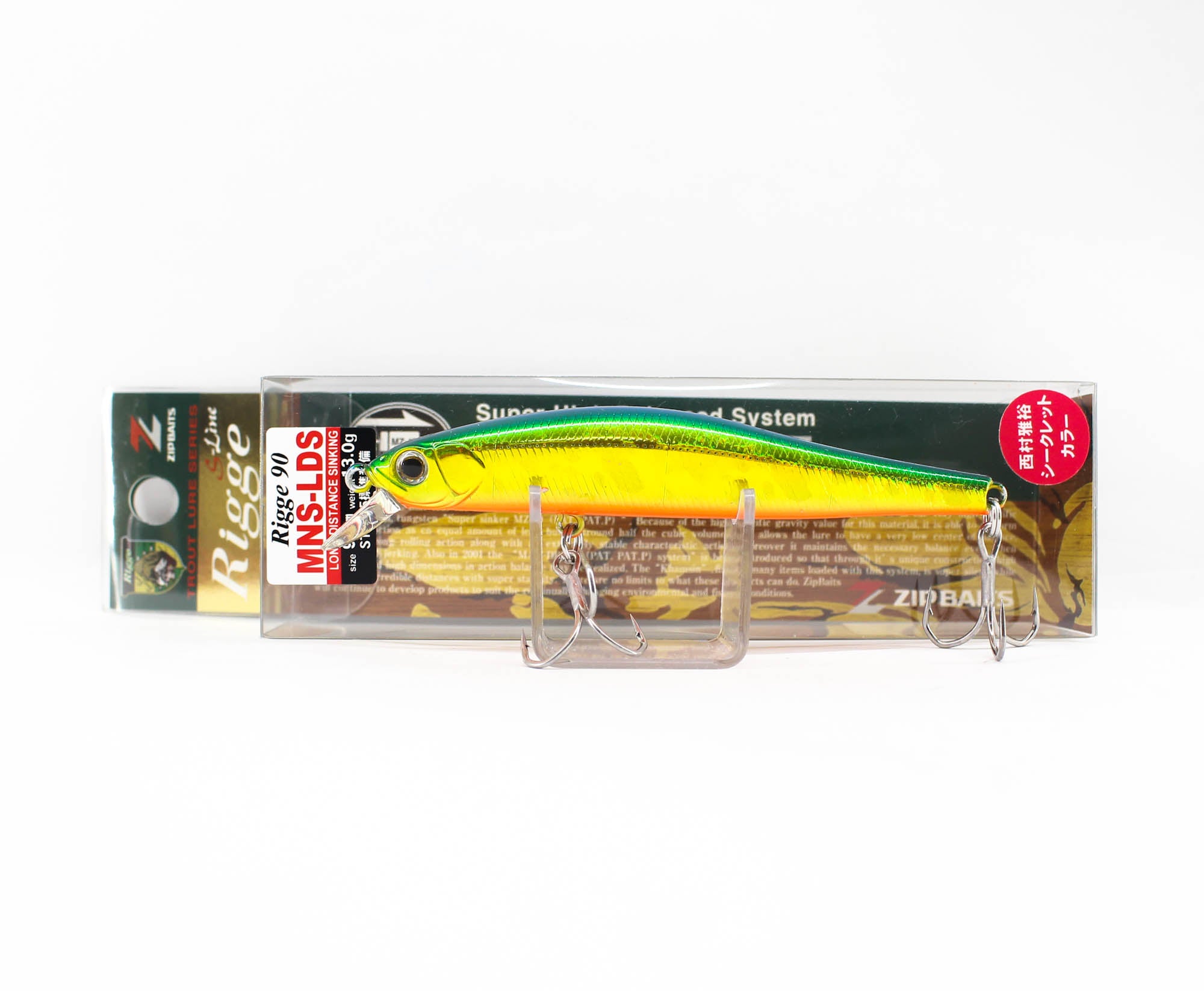 Zipbaits Rigge 90 MNS LDS Slow Sinking Lure L-129 (1105)