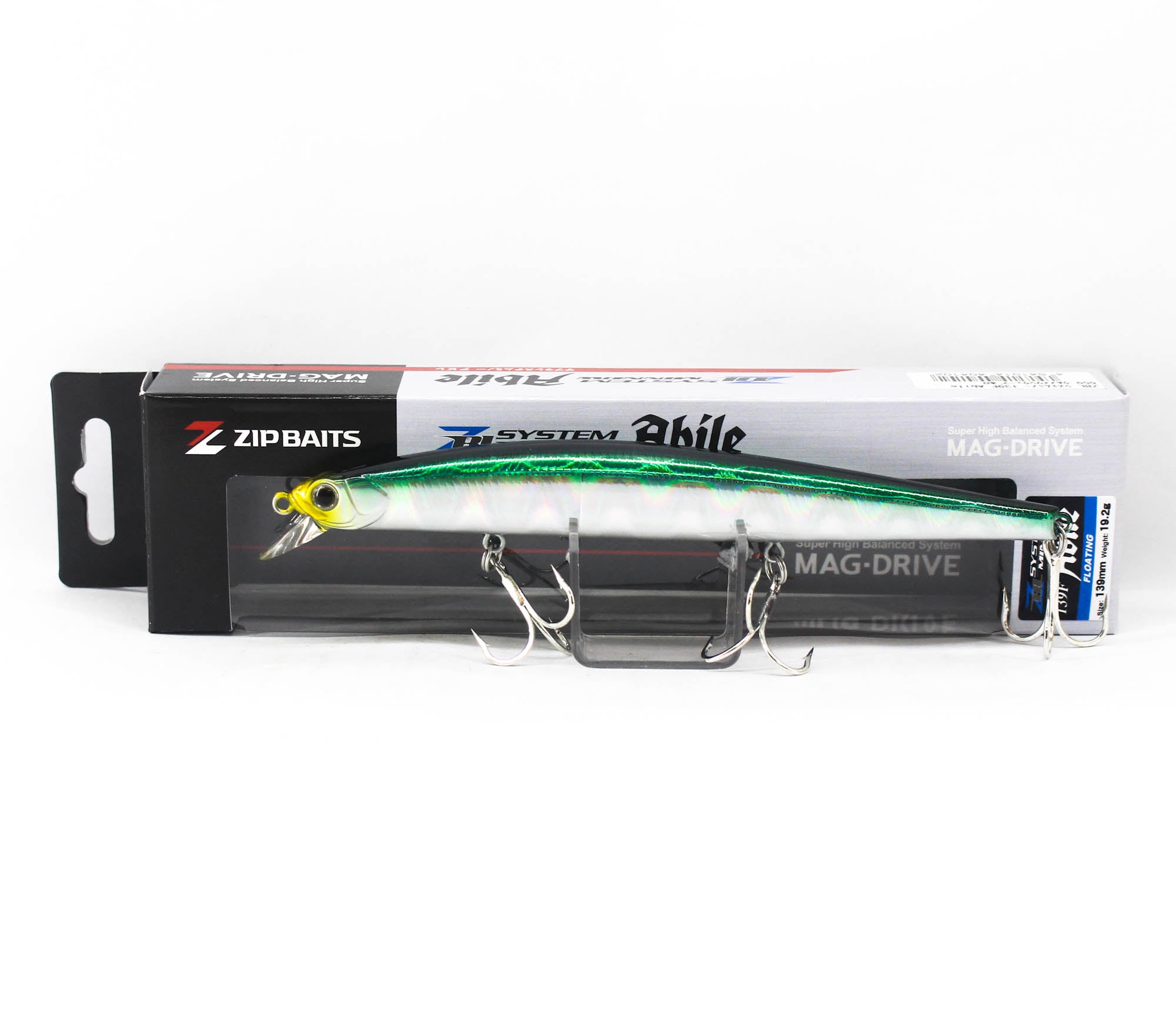Zipbaits ZBL System Minnow 139S Abile Sinking Lure 659 (4102)