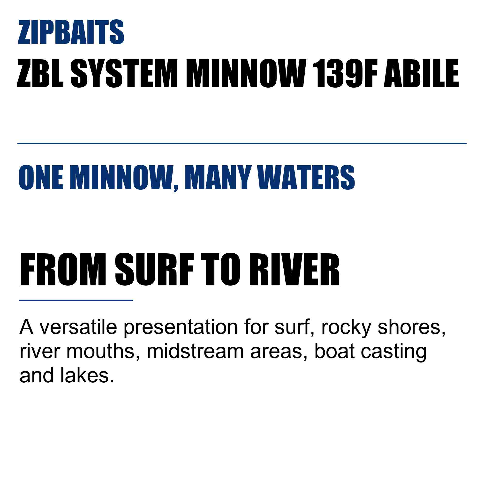 Zipbaits ZBL System Minnow 139F Abile Floating Lure 923 (4119)