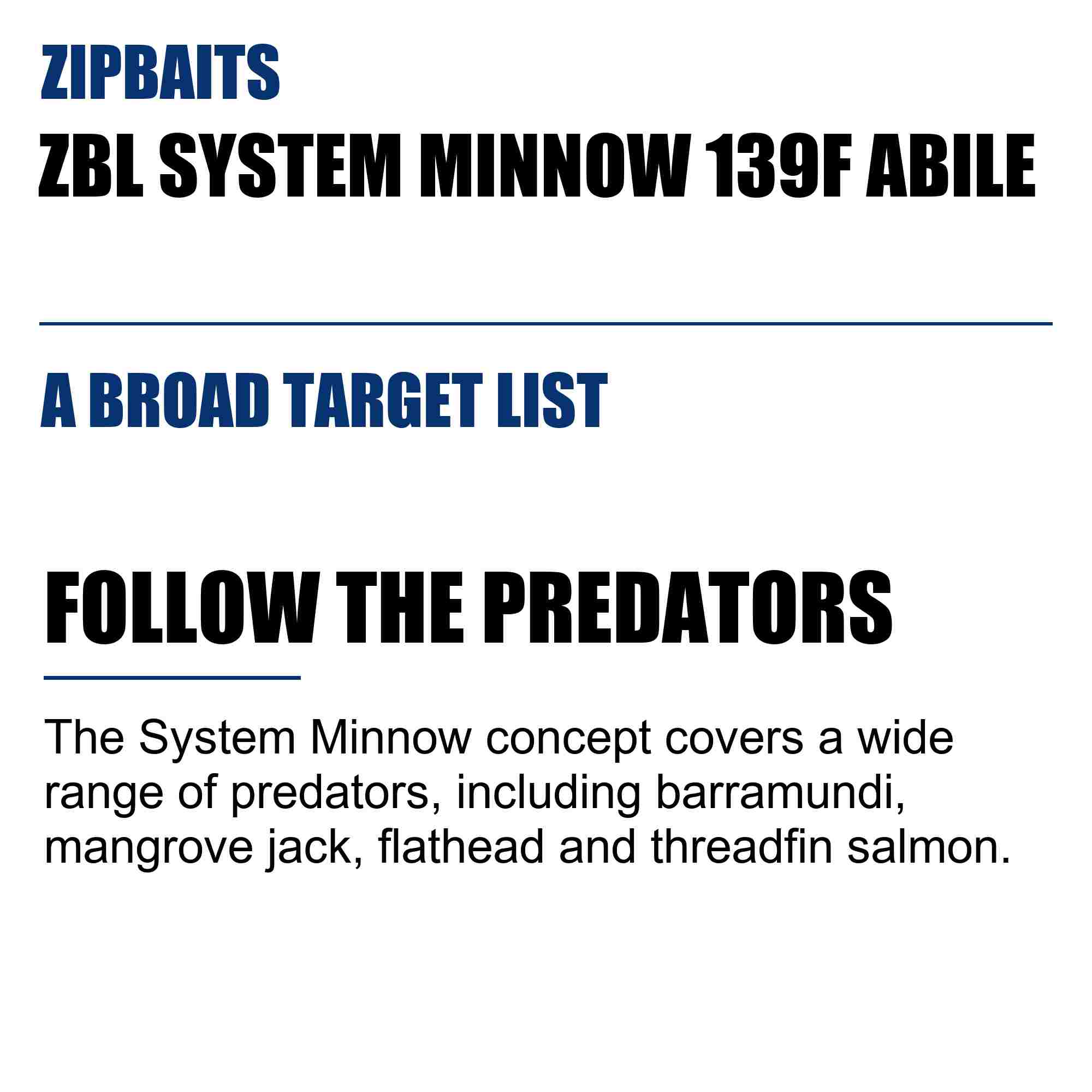 Zipbaits ZBL System Minnow 139F Abile Floating Lure 923 (4119)