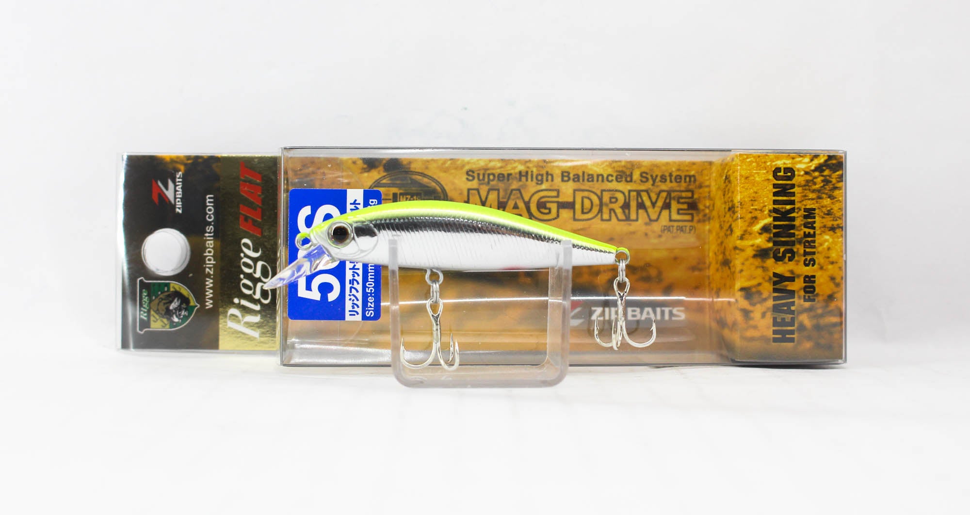 Zipbaits Rigge Flat Heavy 50S Sinking Lure 946 (6045)