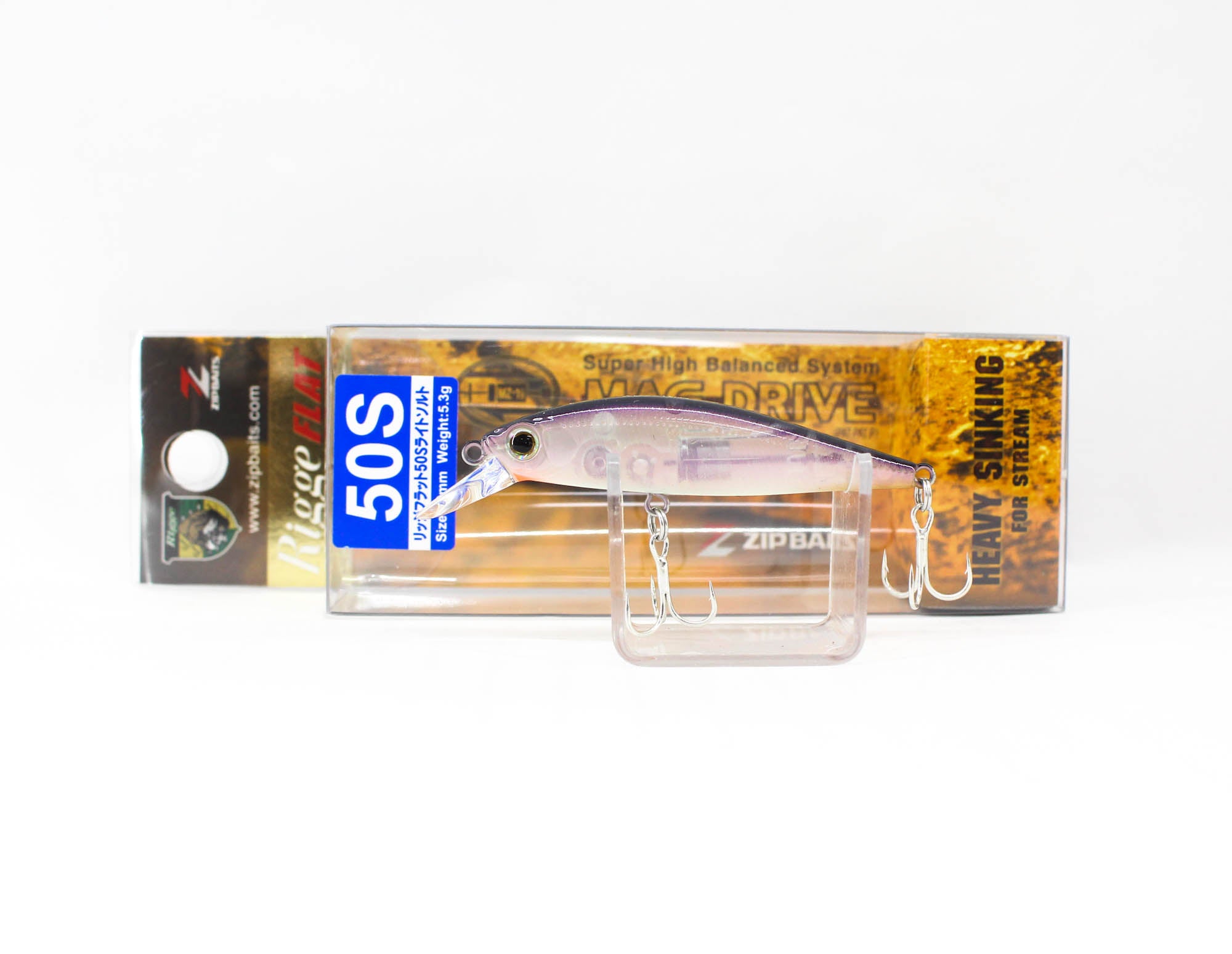 Zipbaits Rigge Flat Heavy 50S Sinking Lure 949 (6076)