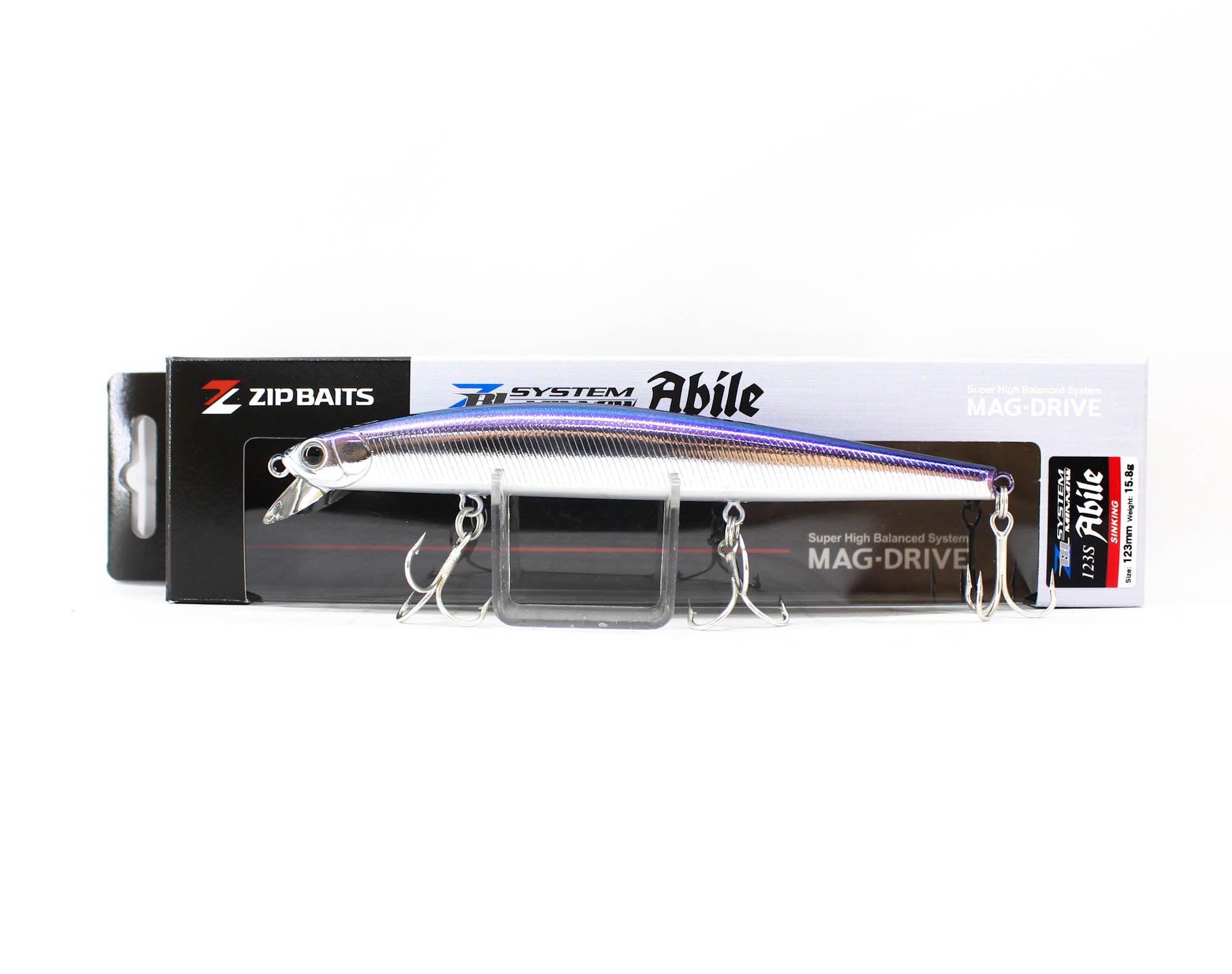 Zipbaits ZBL System Minnow 123S Abile sinking Lure 495 (6013)