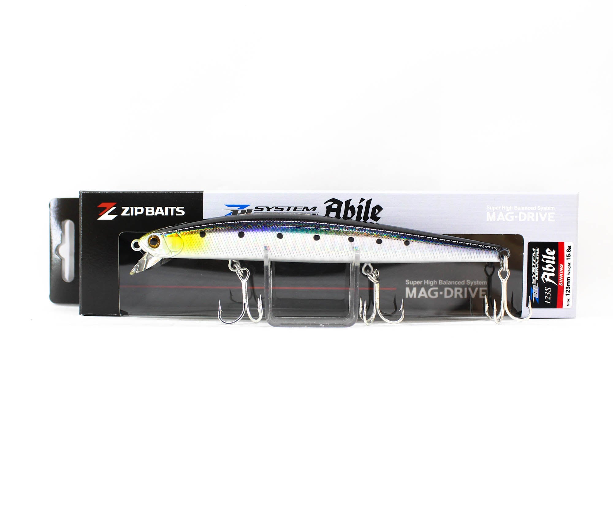 Zipbaits ZBL System Minnow 123S Abile sinking Lure 718 (6044)