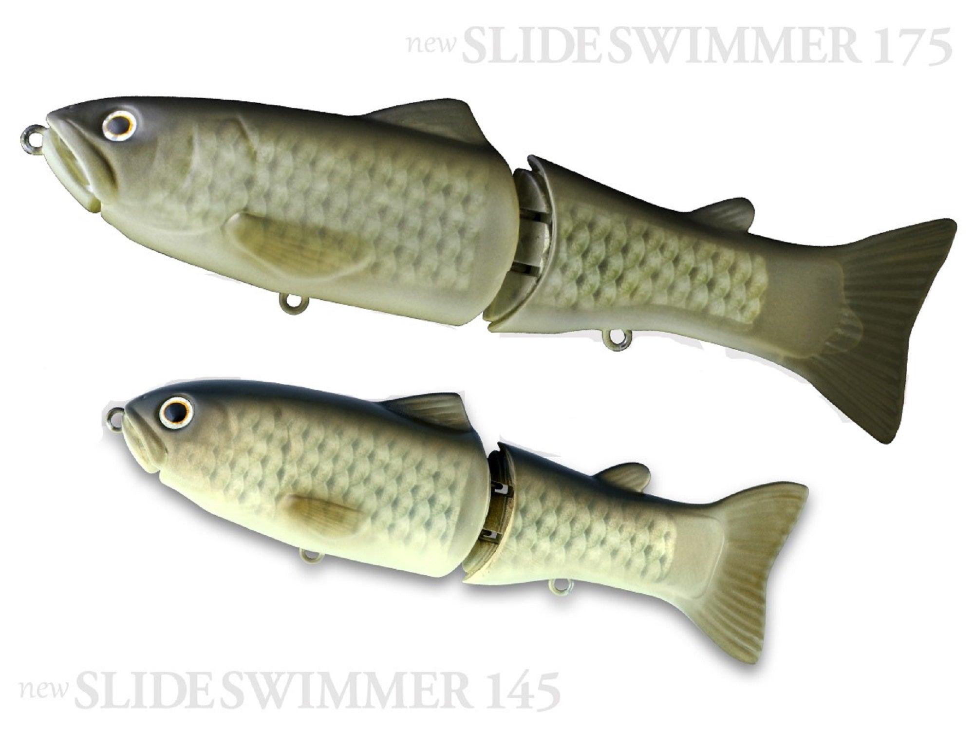 Deps New Slide Swimmer 175F Floating Jointed Lure 01 (6010)