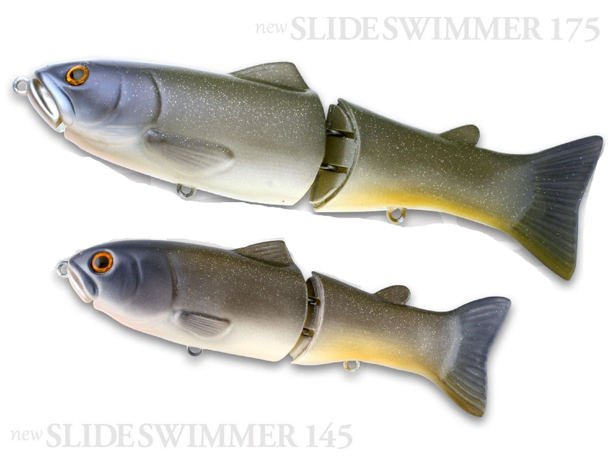 Deps New Slide Swimmer 175 Slow Sinking Jointed Lure 18 (7185)
