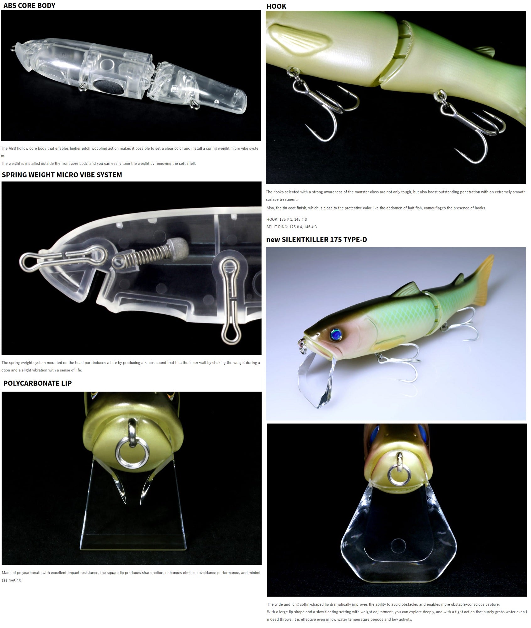 Deps New Silent Killer 175 Floating Jointed Lure 03 (9035)