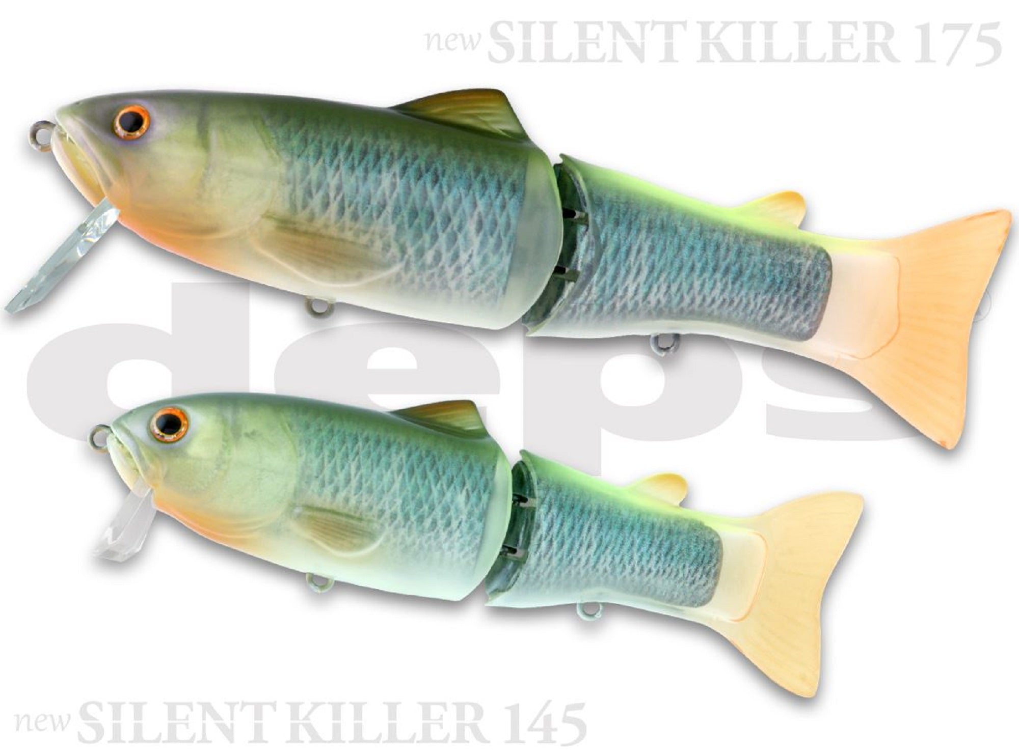 Deps New Silent Killer 175 Floating Jointed Lure 93 (9936)