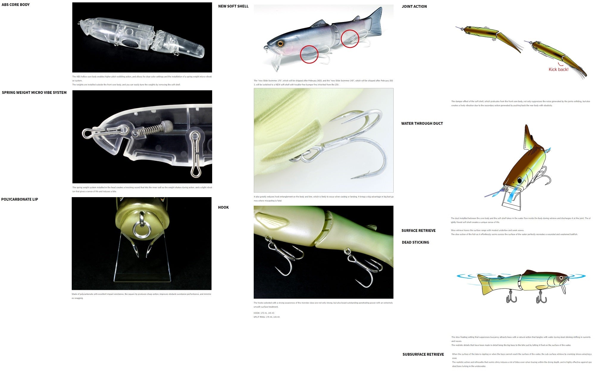 Deps New Silent Killer 145 Floating Jointed Lure 03 (7039)