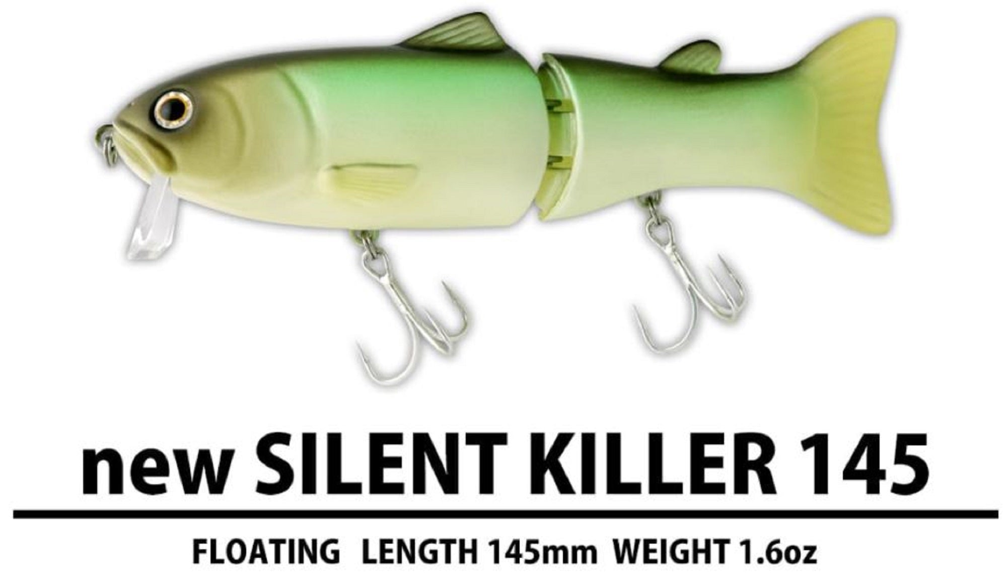 Deps New Silent Killer 145 Floating Jointed Lure 07 (7077)
