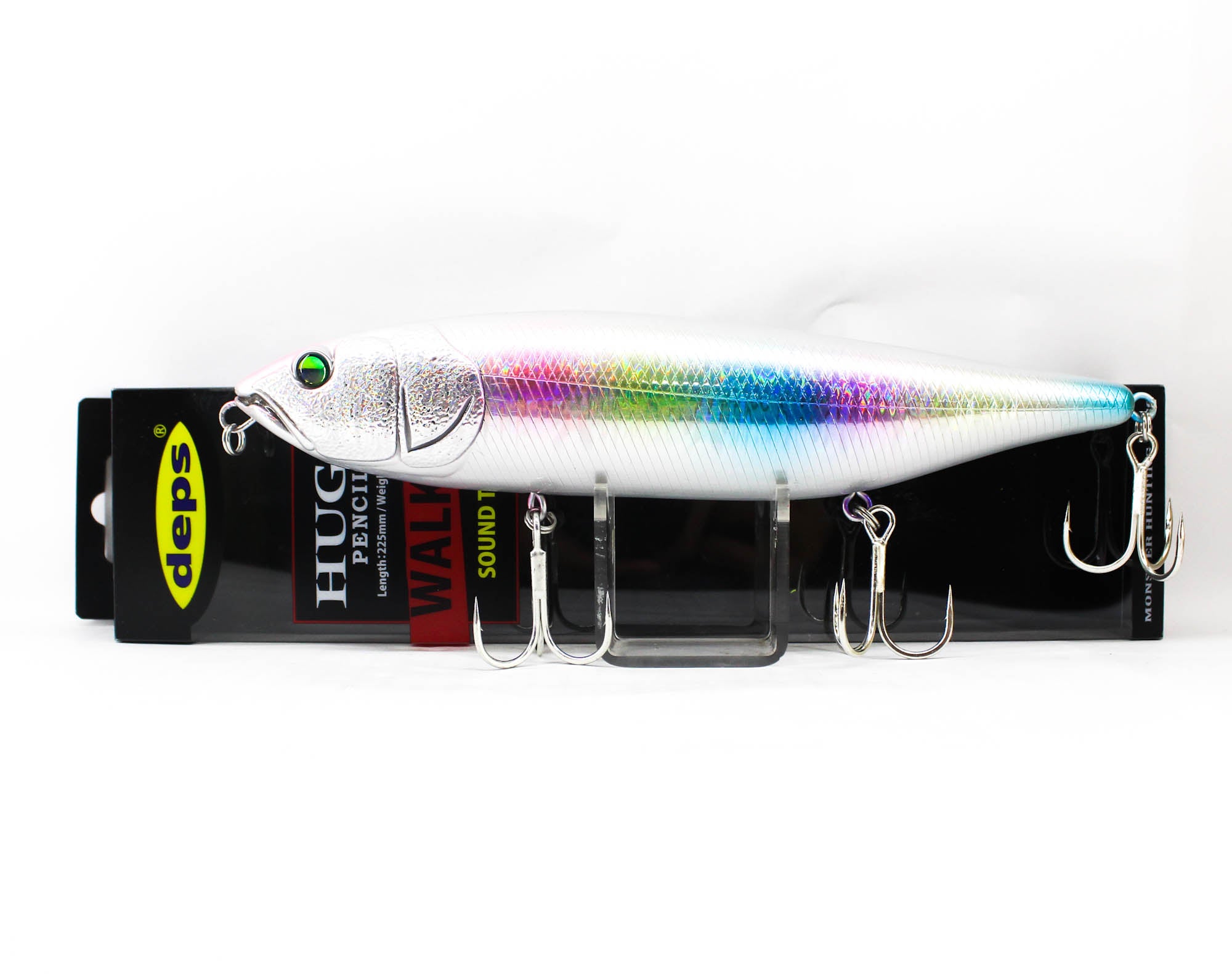 Deps Huge Pencil Walker Rattle 225 mm 4.3 oz Floating Lure 09 (8098)