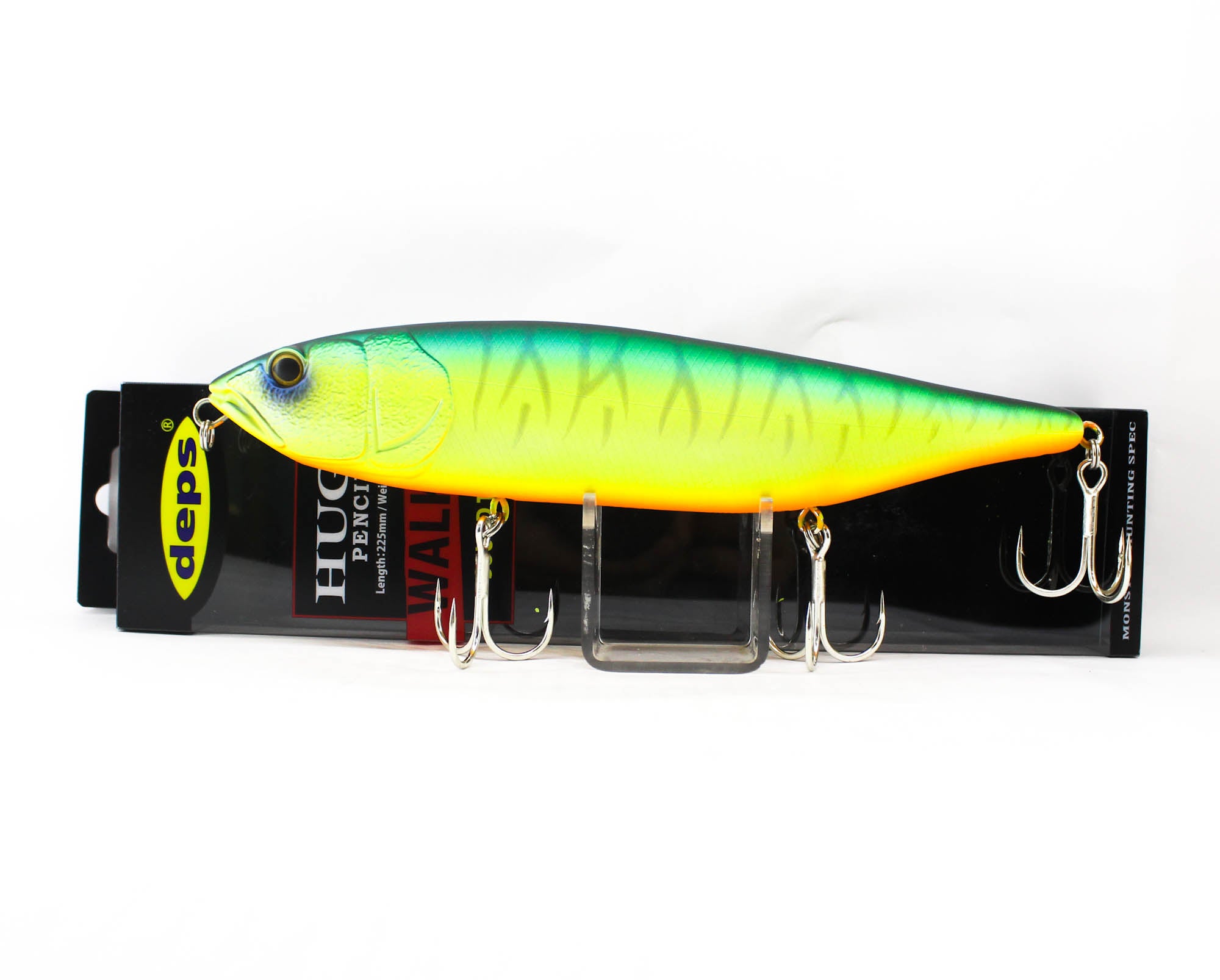 Deps Huge Pencil Walker Rattle 225 mm 4.3 oz Floating Lure 10 (8104)