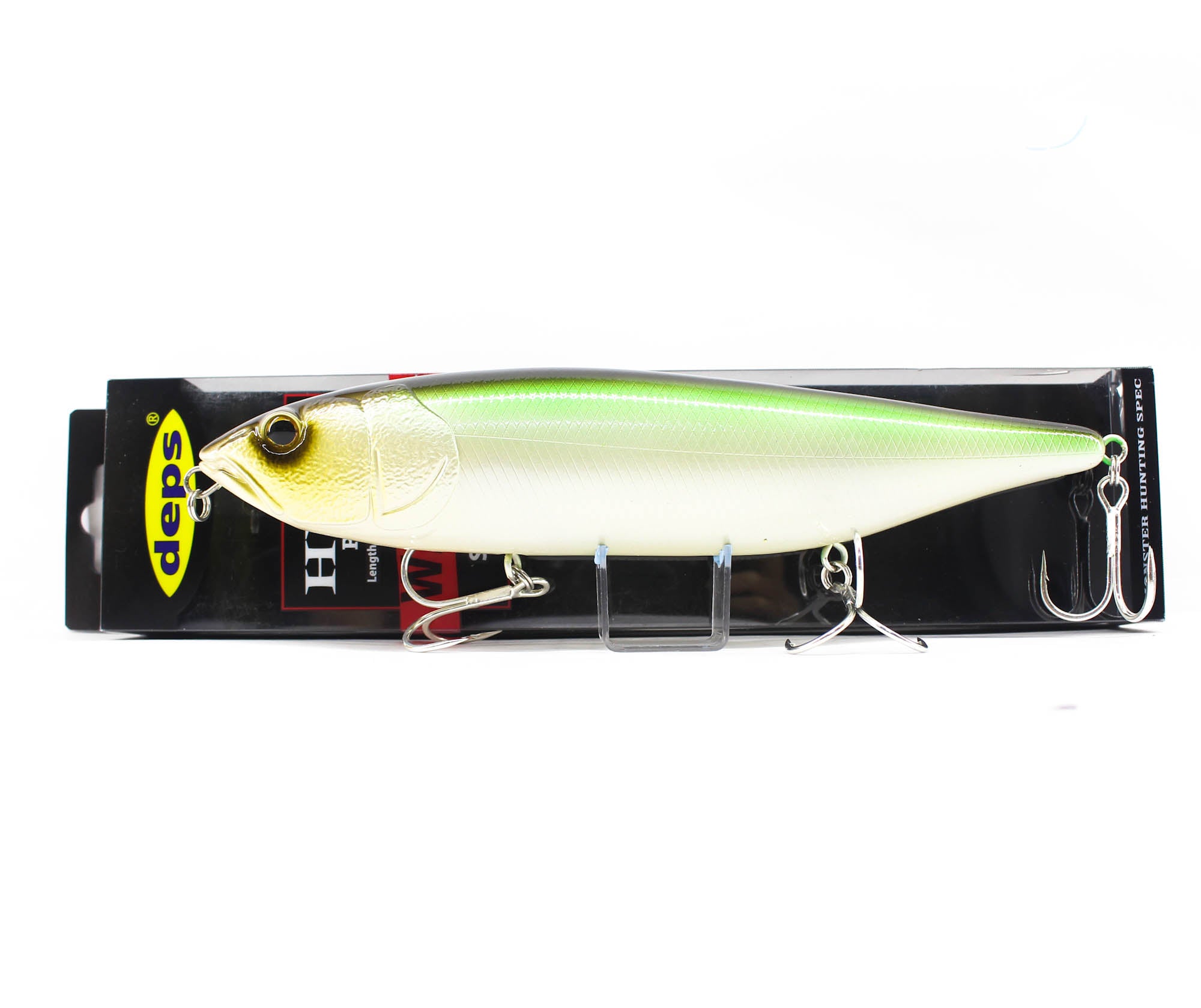 Deps Huge Pencil Walker Silent 225 mm 4.3 oz Floating Lure 02 (8227)