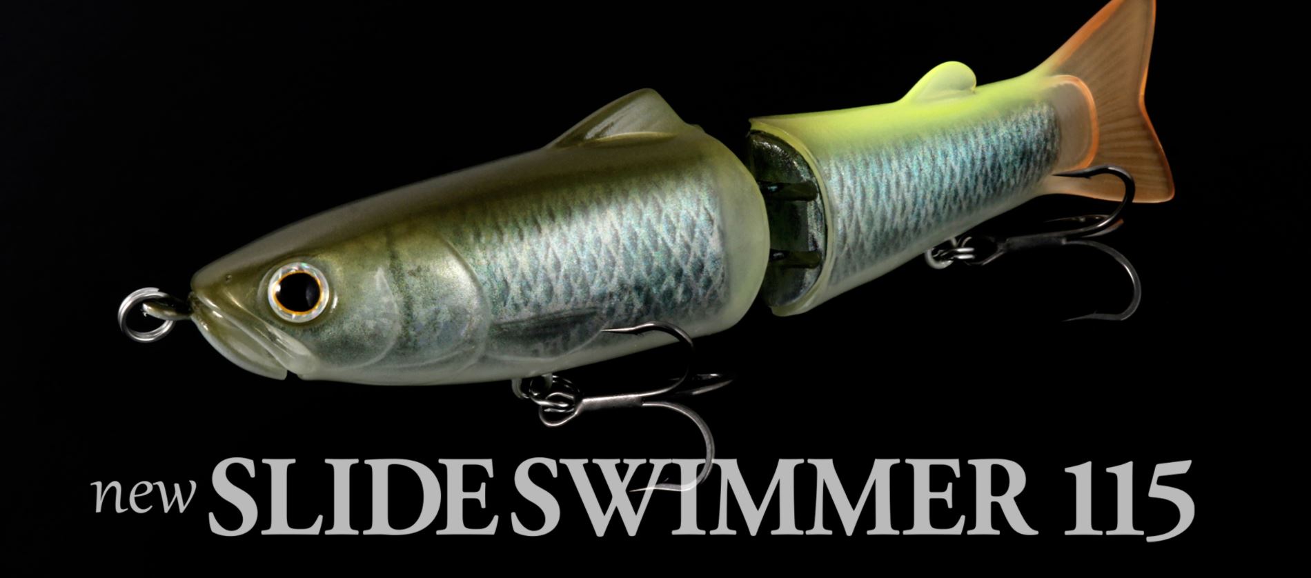 Deps New Slide Swimmer 115 Slow Sinking Jointed Lure 12 (9124)