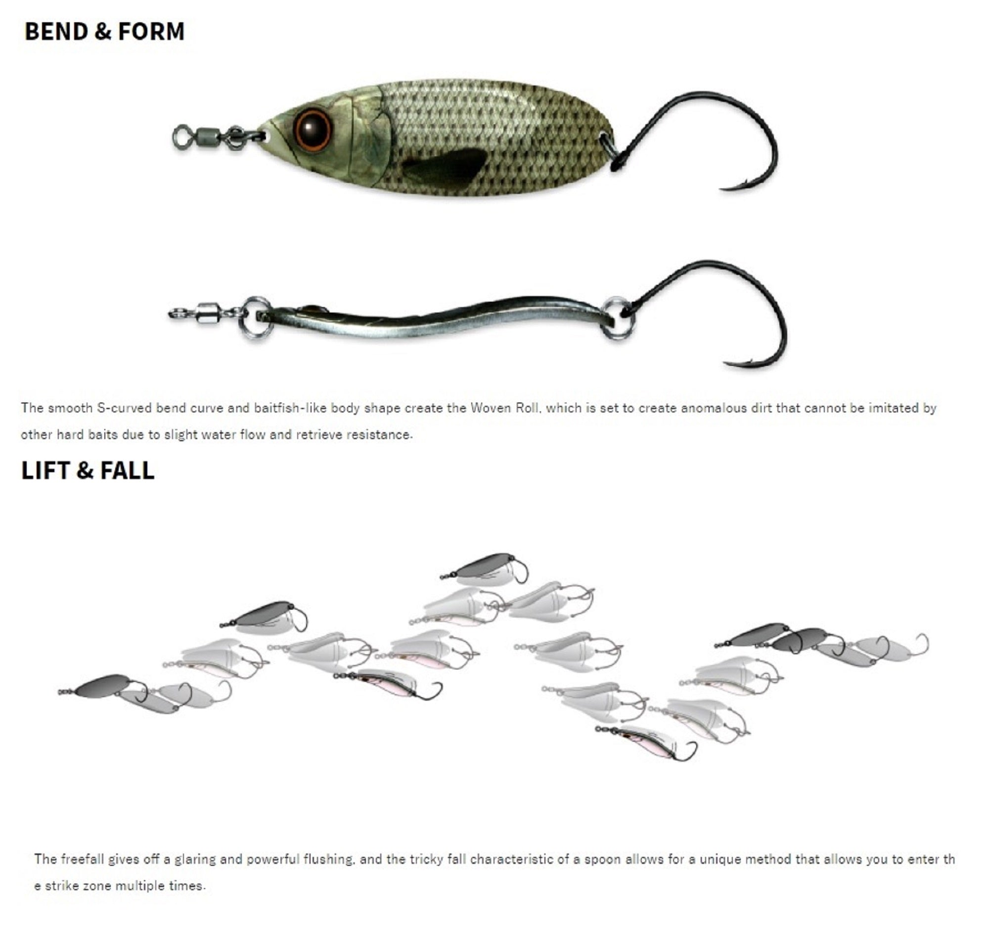 Deps Gano Blade Spoon 18.9 grams 72 mm 09 (5092)