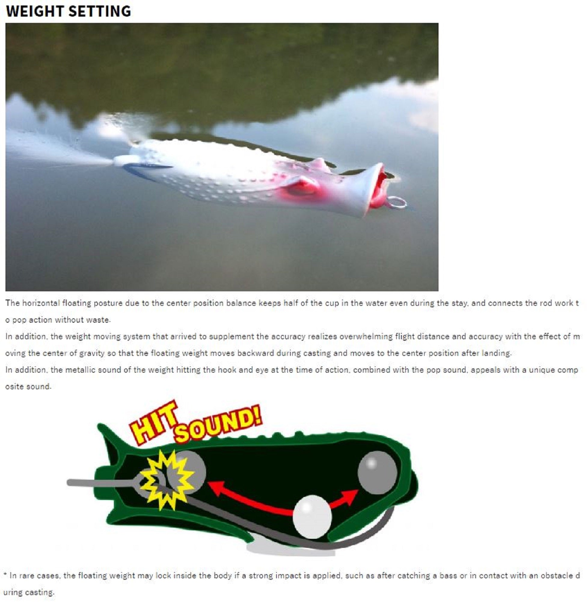 Deps Buster K 61mm 14 grams Floating Lure 08 (7089)