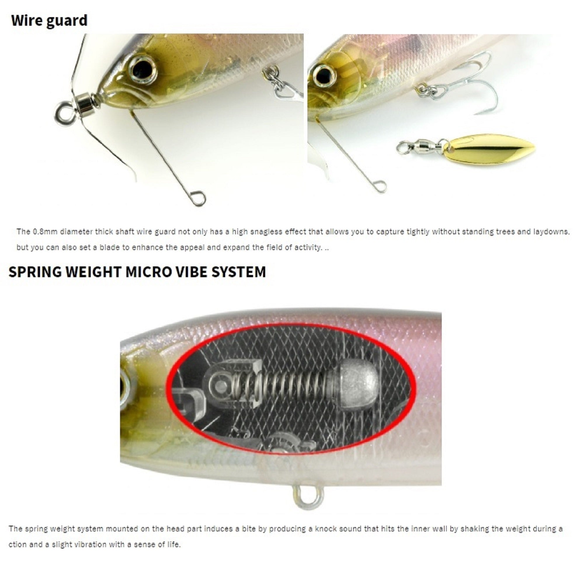 Deps Calling Hustler 125 Prop 29.5 grams Sinking Lure 22 (5228)