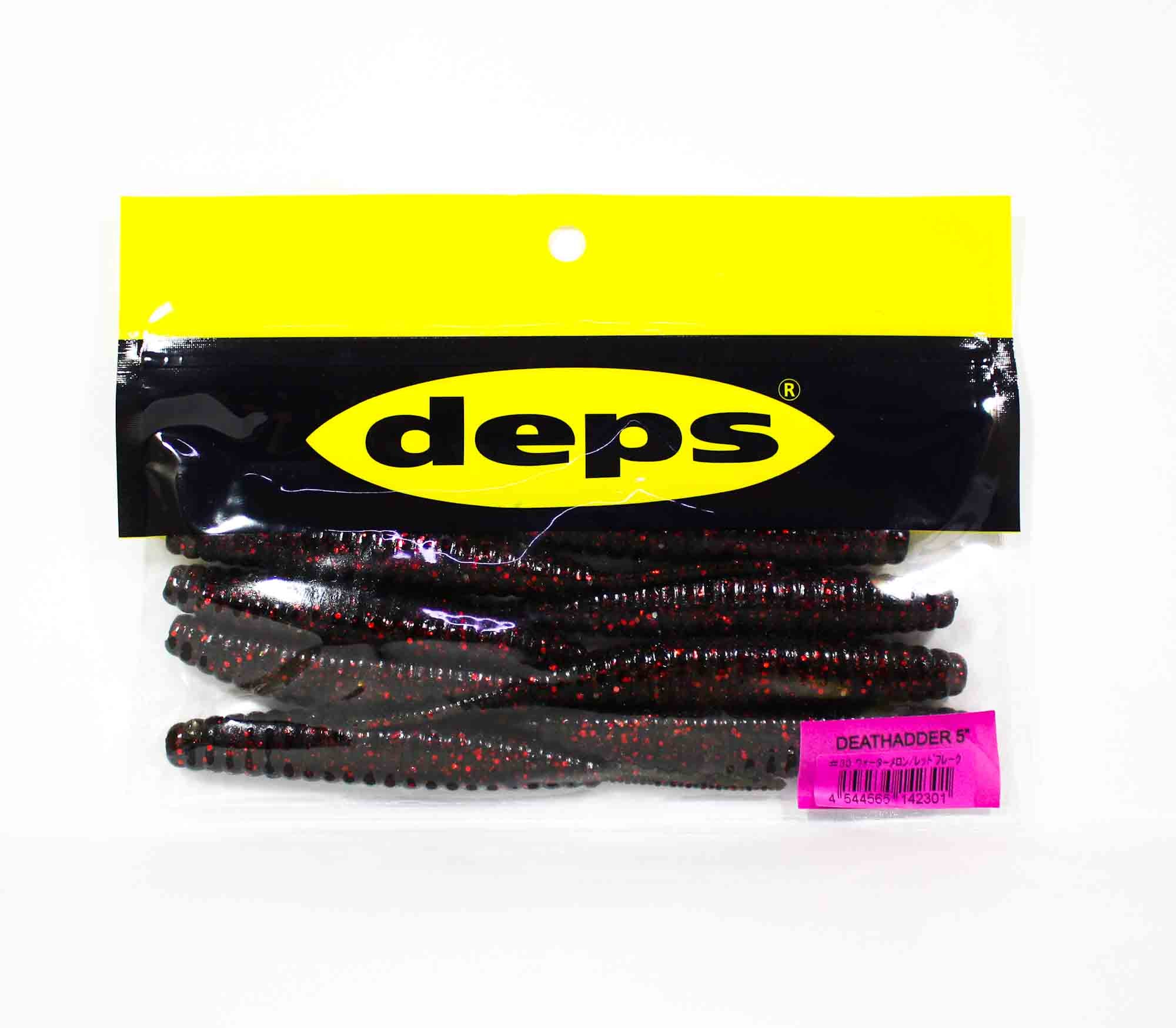 Deps Soft Lure Death Adder 5 Inch 8 per pack 30 (2301)