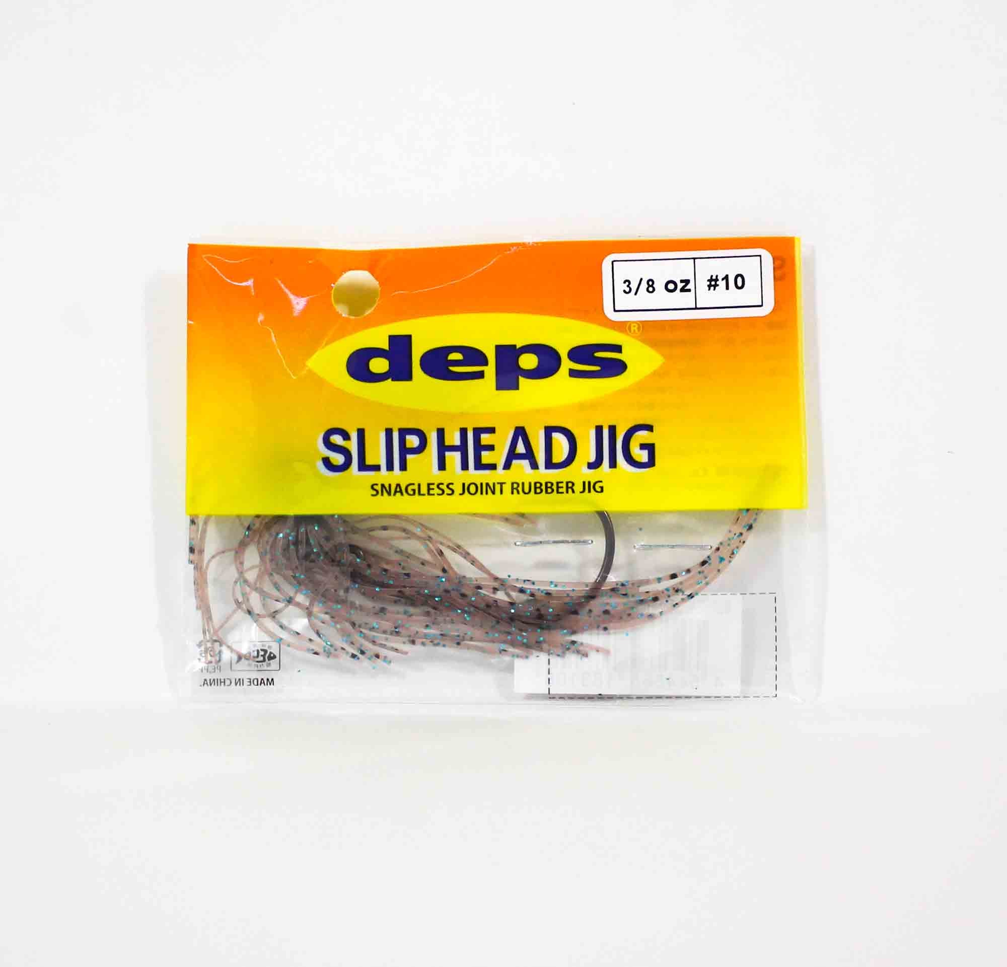 Deps Slip Head Jig Rubber 3/8 oz 10 (3106)