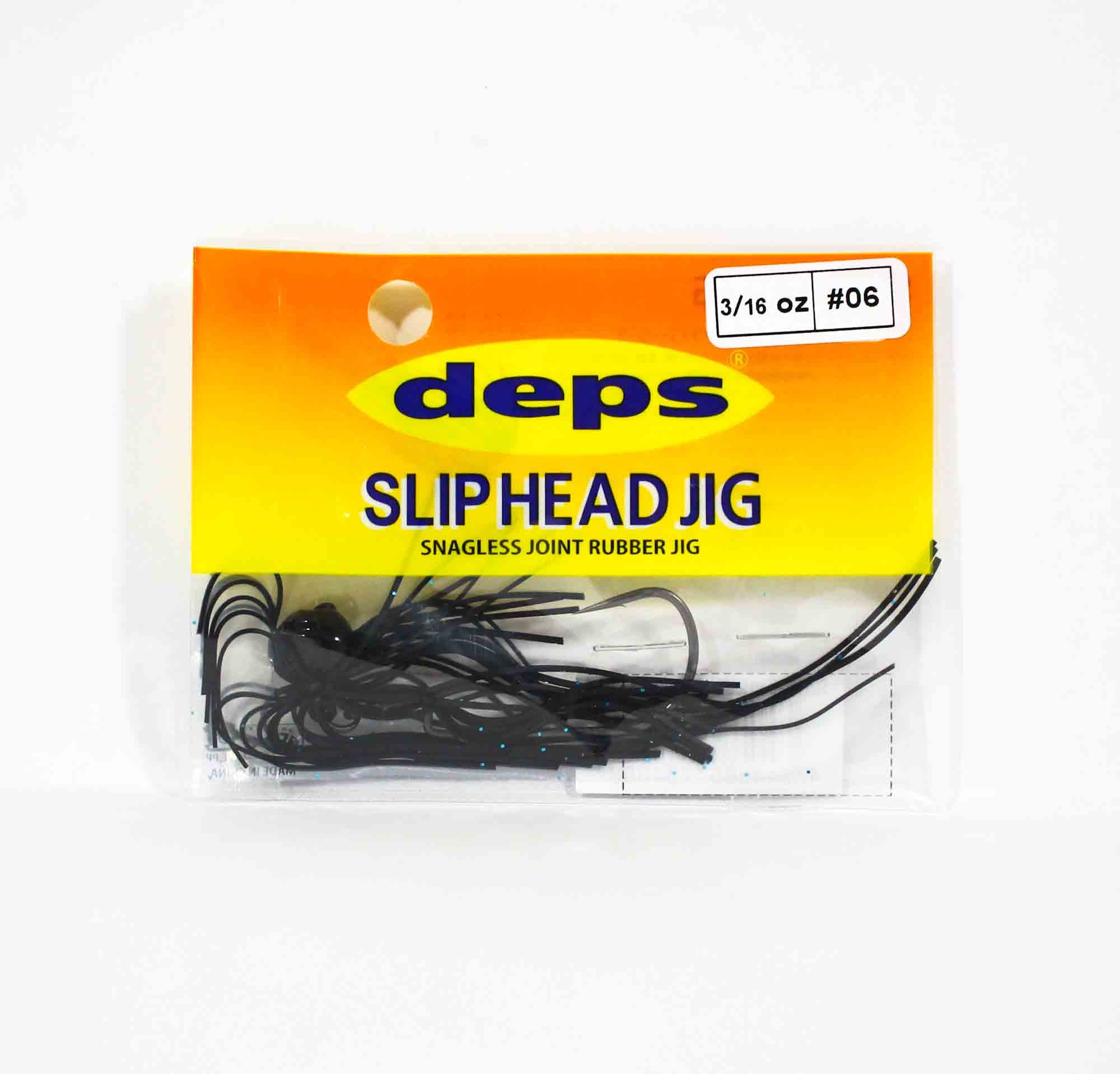 Deps Slip Head Jig Rubber 3/16 oz 06 (4066)