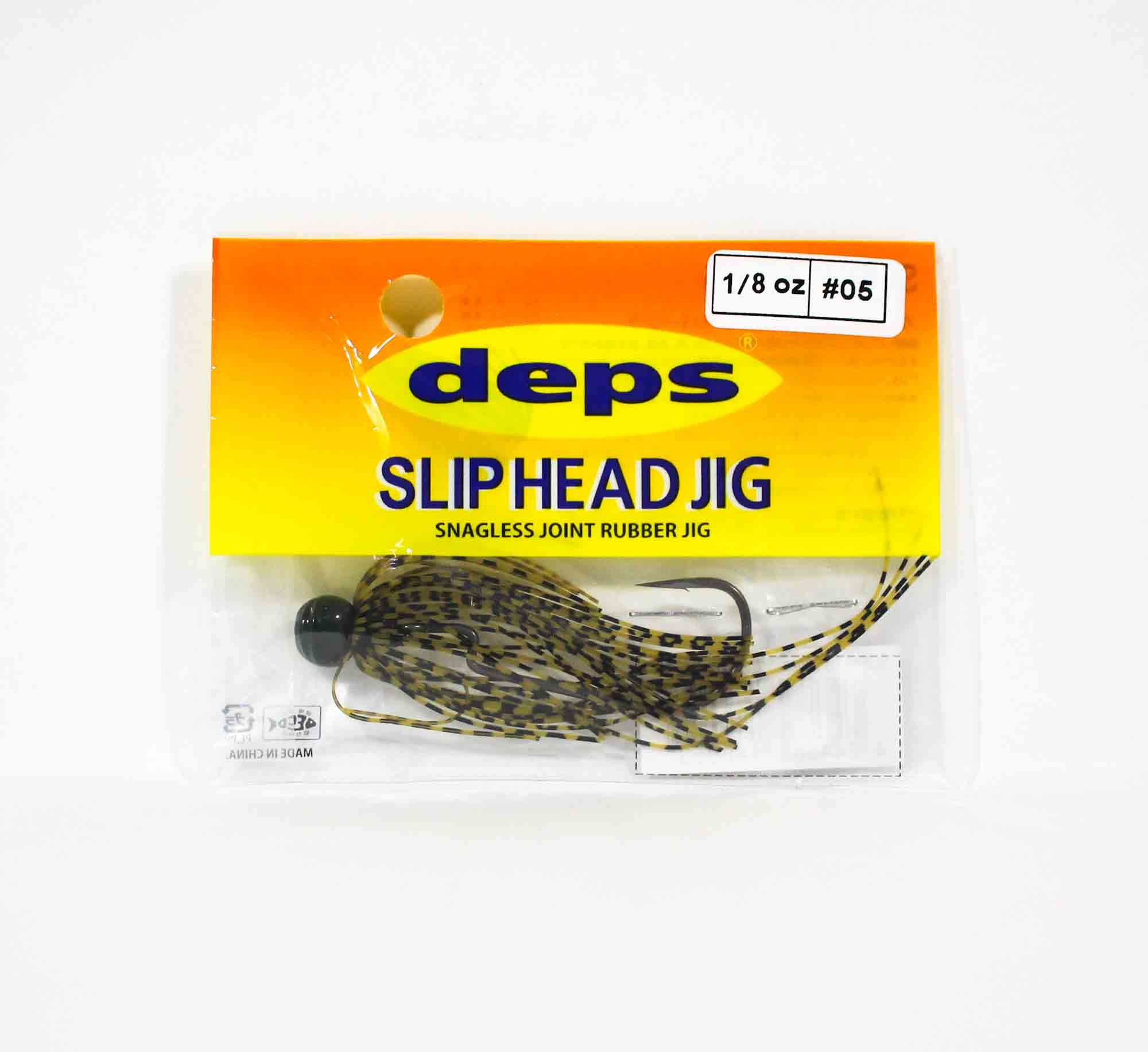 Deps Slip Head Jig Rubber 1/8 oz 05 (6053)