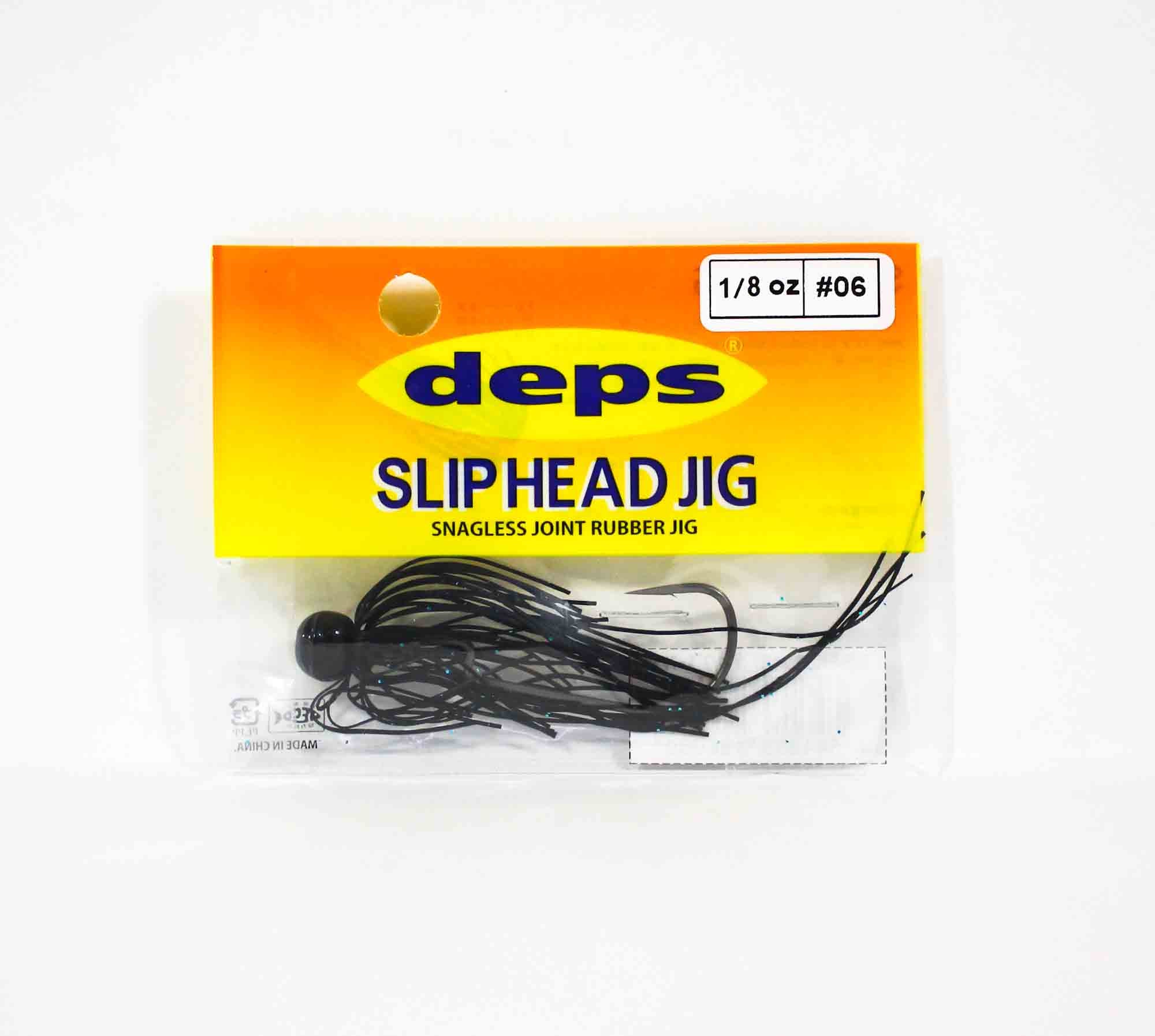 Deps Slip Head Jig Rubber 1/8 oz 06 (6060)
