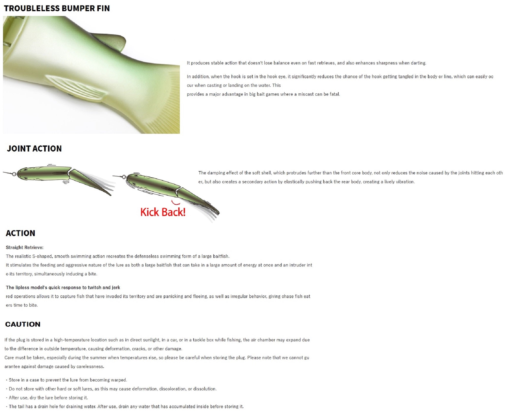 Deps New Slide Swimmer 300 Floating Jointed Lure 07 (6076)