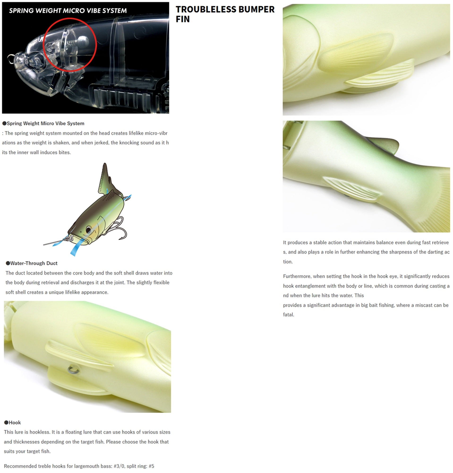 Deps New Slide Swimmer 300 Floating Jointed Lure 25 (6250)
