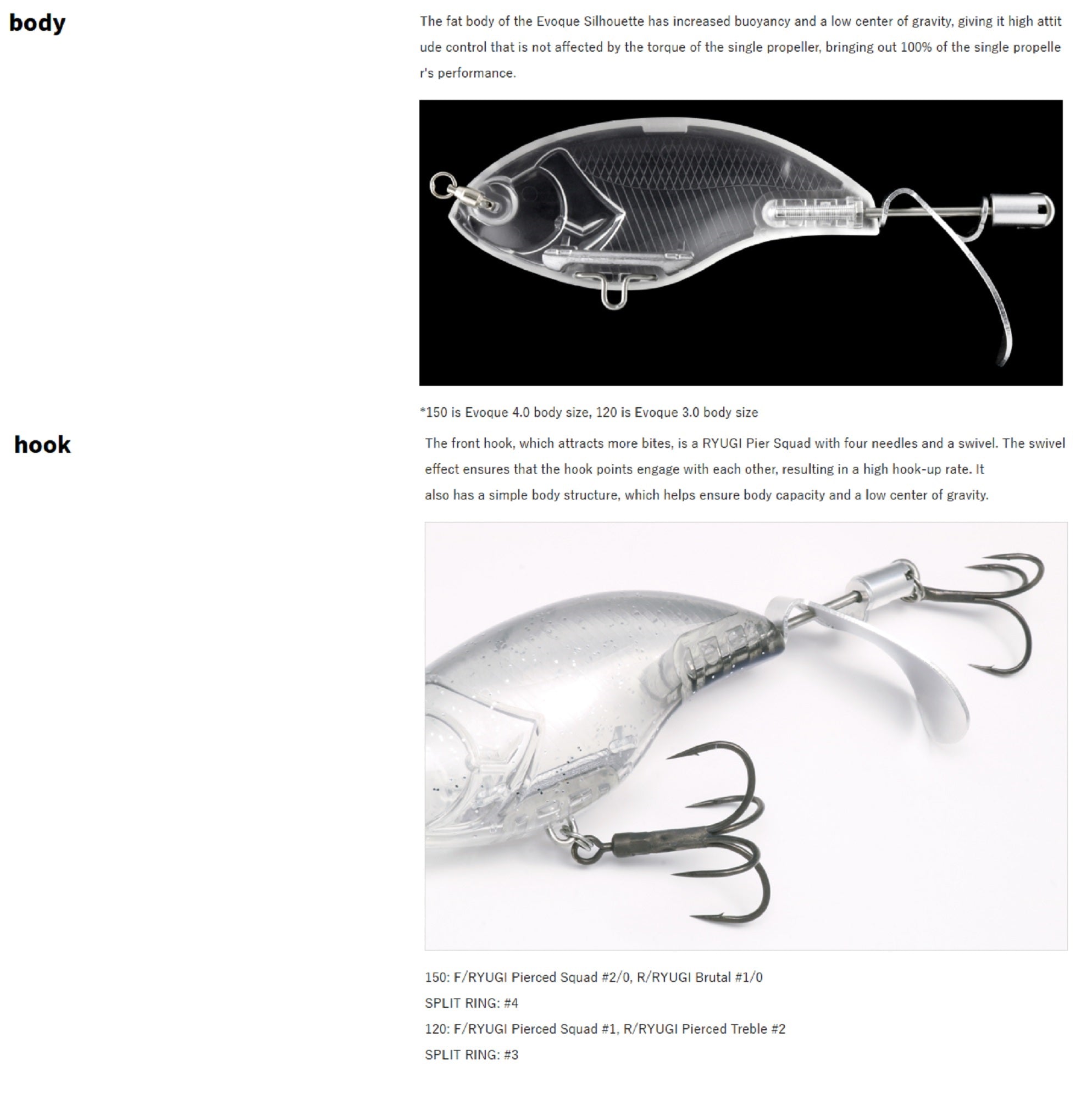 Deps Evoke Zero 150 Floating Lure 03 (1037)