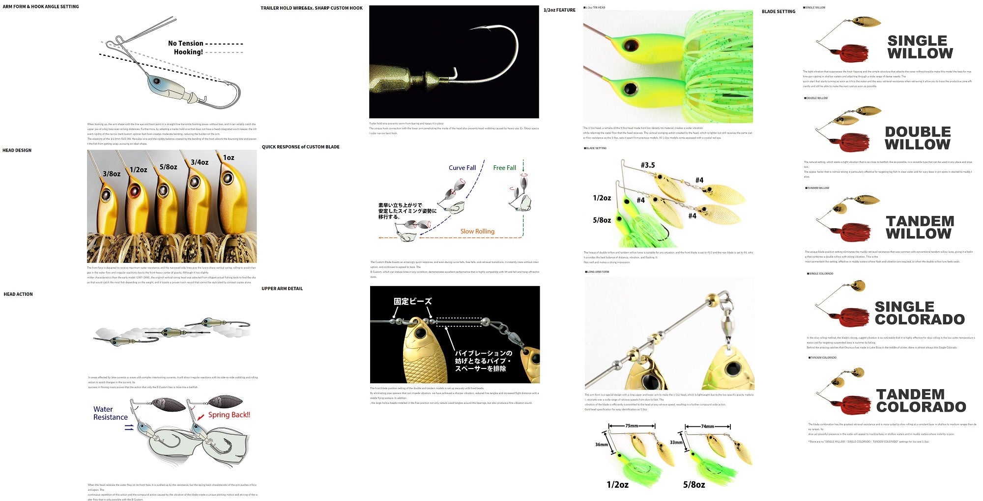 Deps B Custom Spinnerbait DW 1 oz 28 (0281)